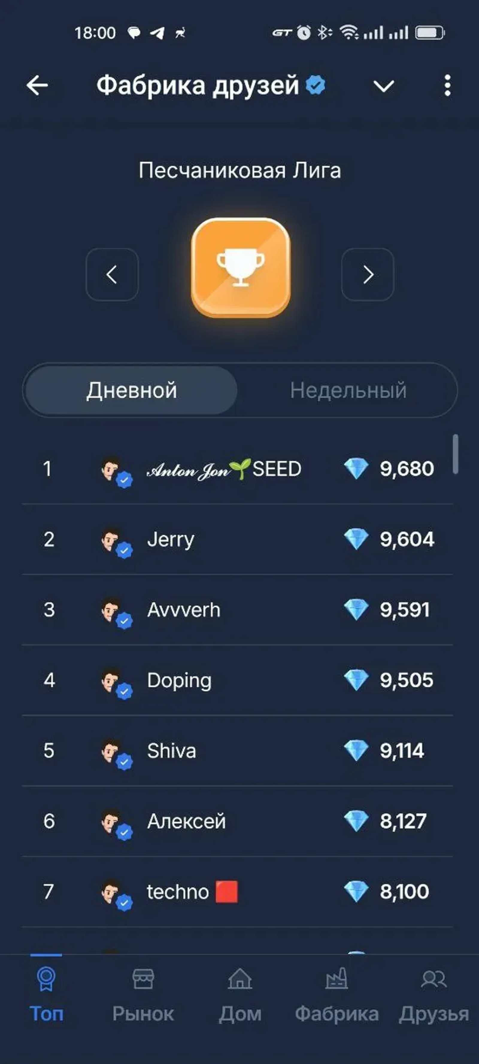 Friends Factory в Телеграм — скриншот 8