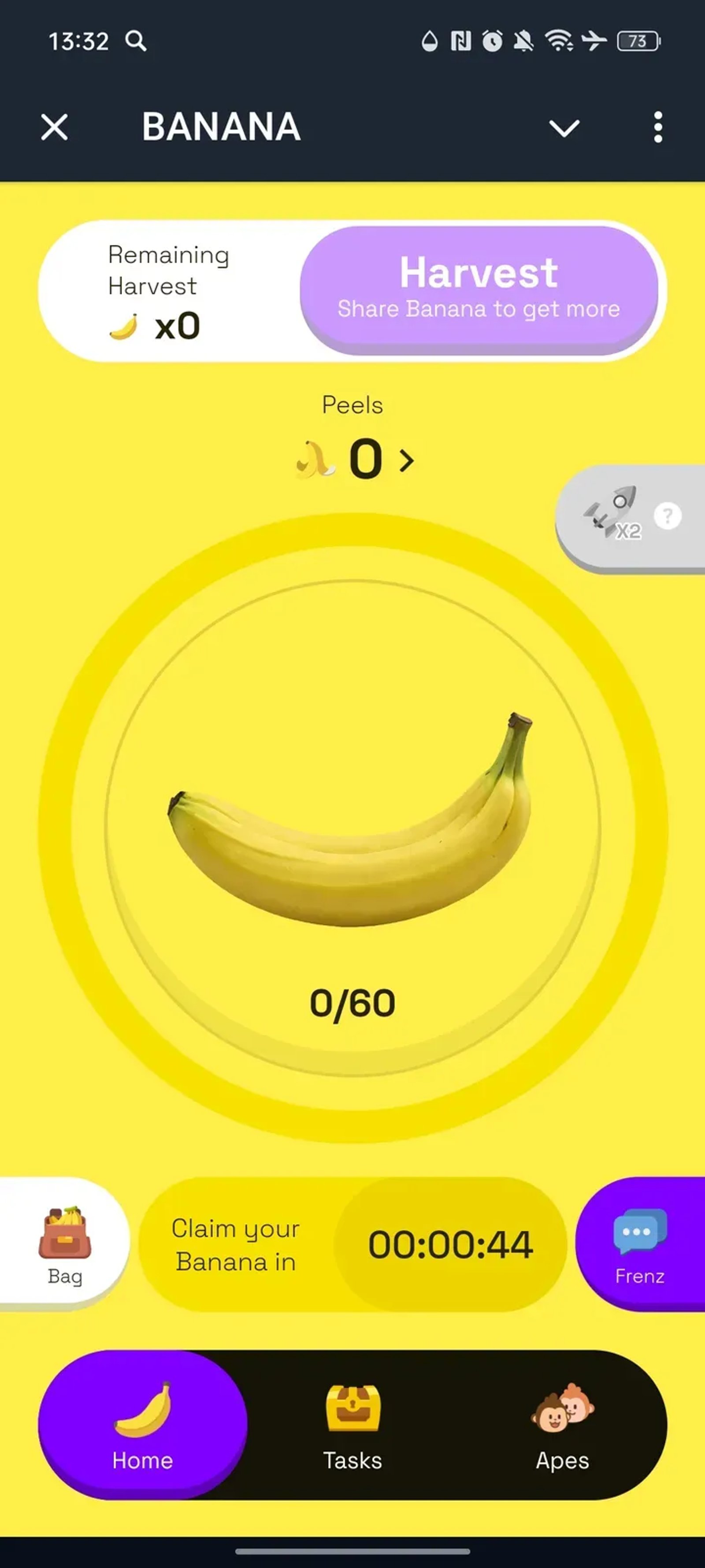 BANANA в Телеграм — скриншот 1