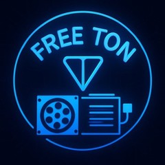 Free TON 💎 Logo Telegram