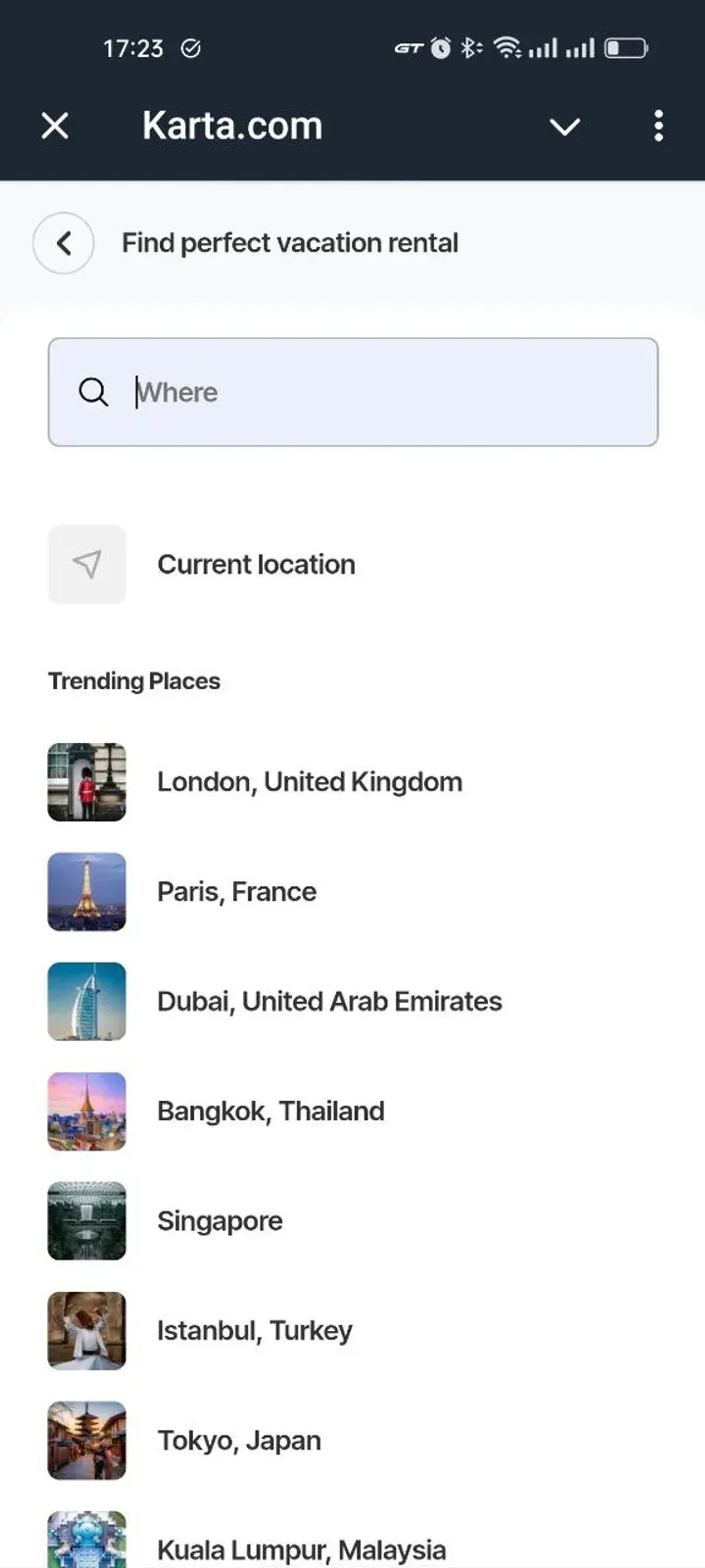 Karta.com в Телеграм — скриншот 4