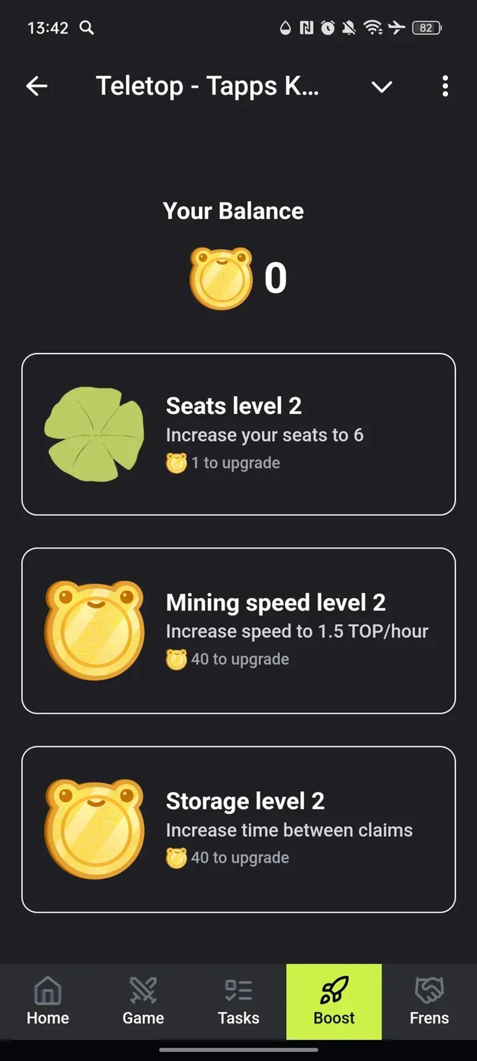 Teletop - Tapps Kombat Telegram Screenshot 3
