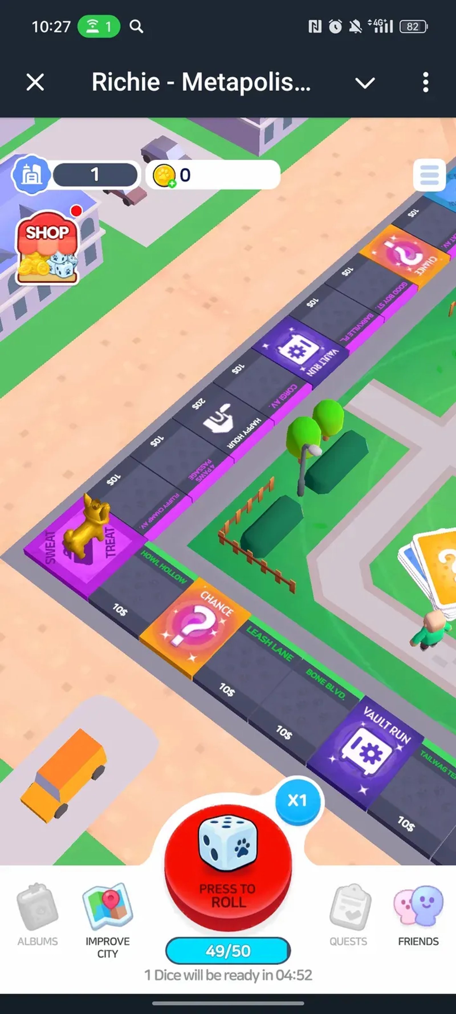 Richie - Metapolis Mayor в Телеграм — скриншот 1