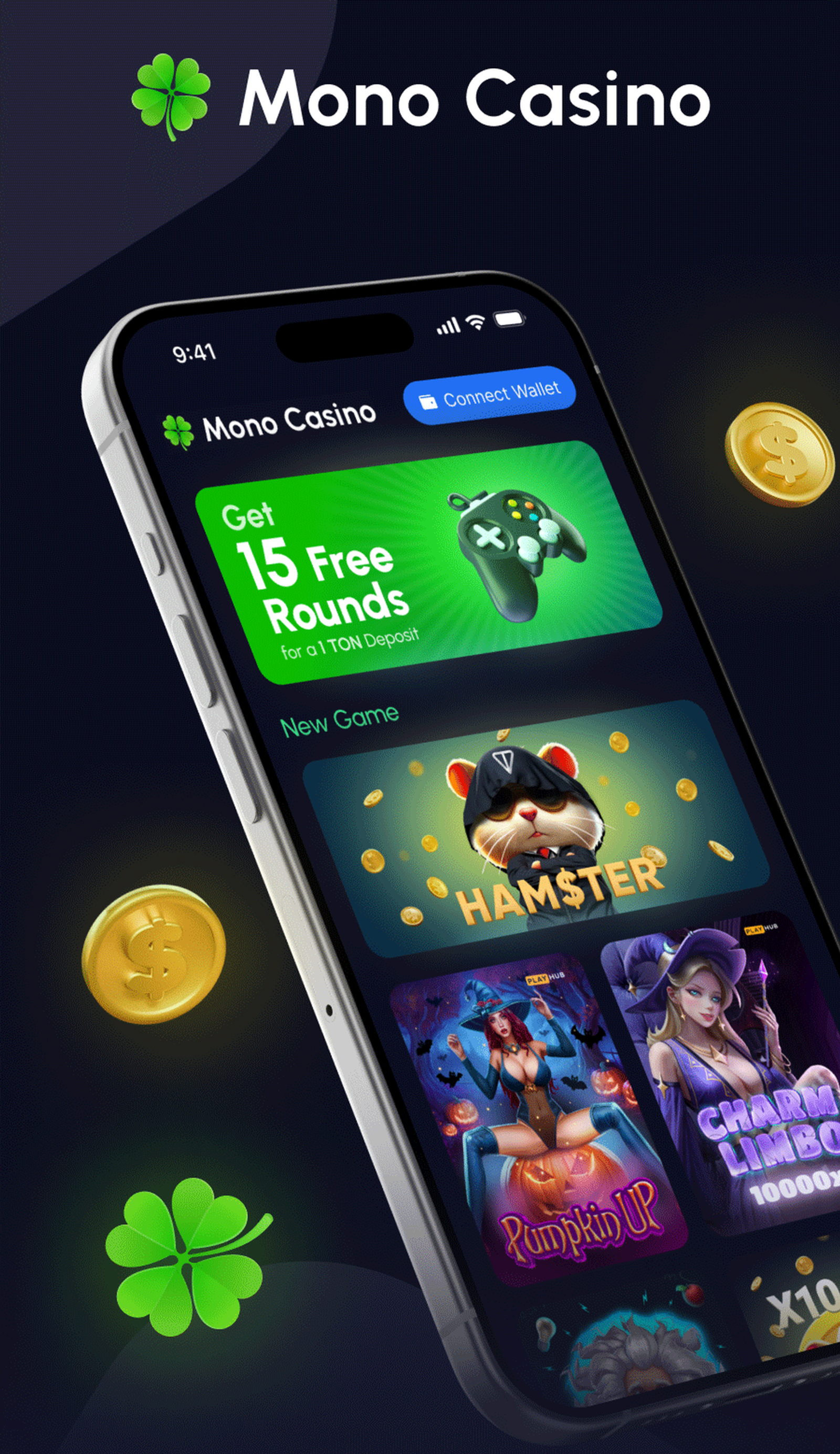 Mono Casino в Телеграм — скриншот 1