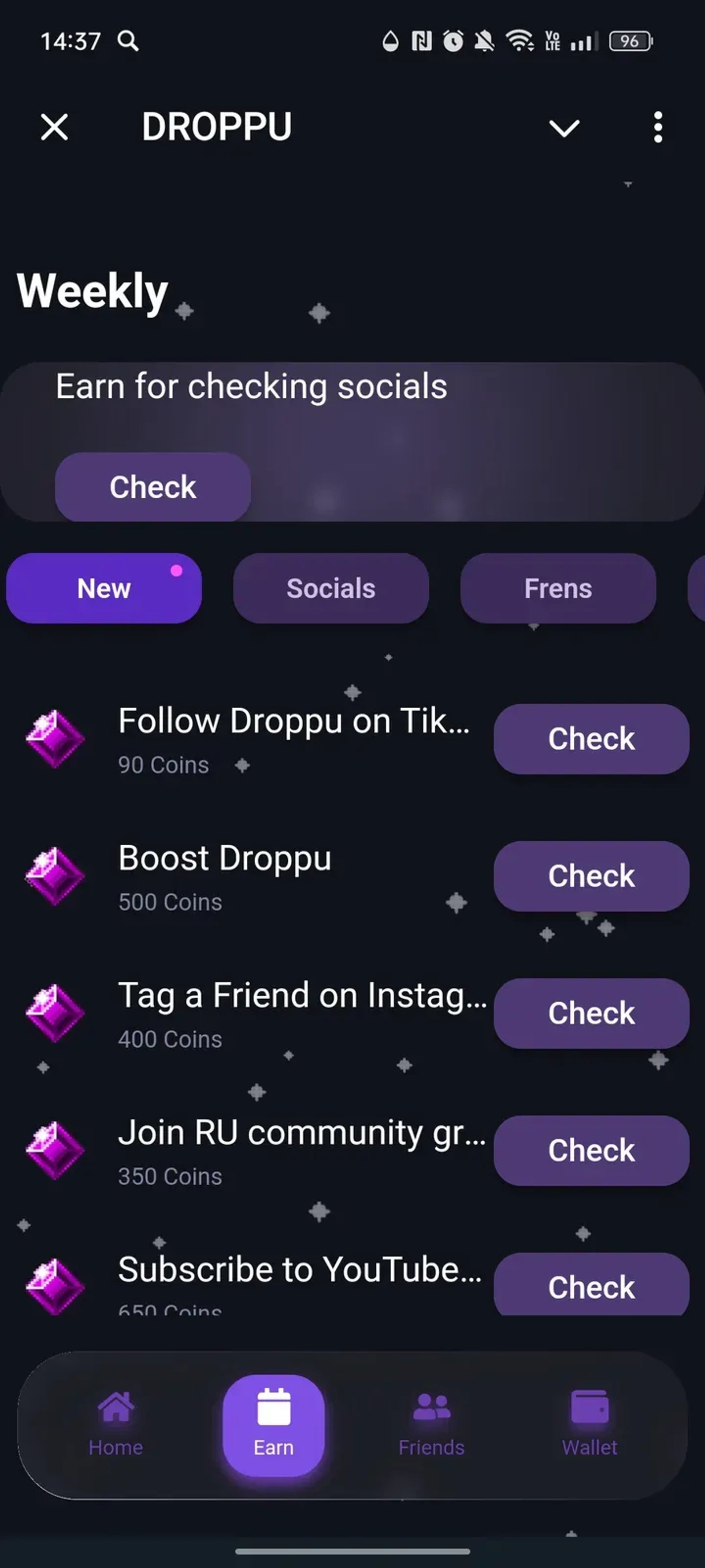DROPPU в Телеграм — скриншот 2
