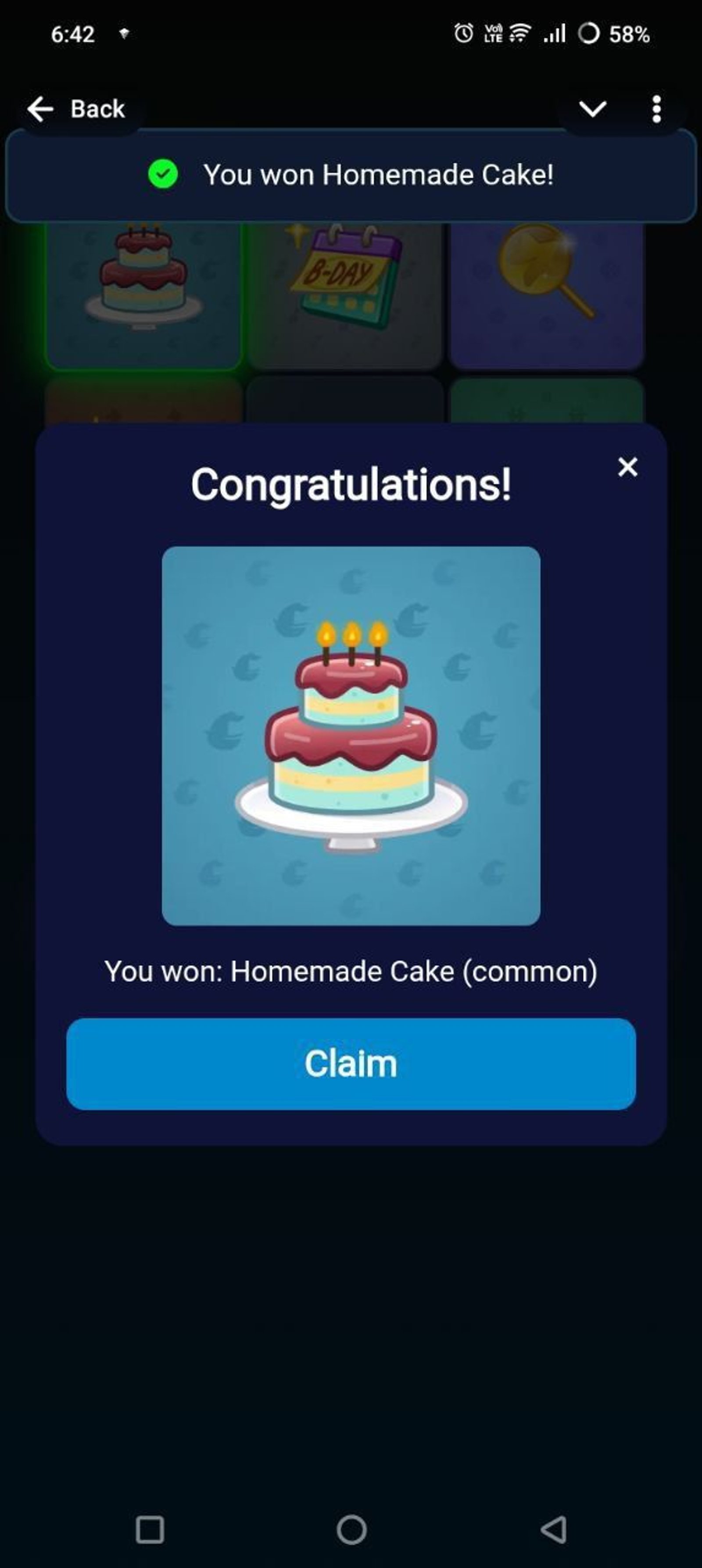 Gift Busket в Телеграм — скриншот 5