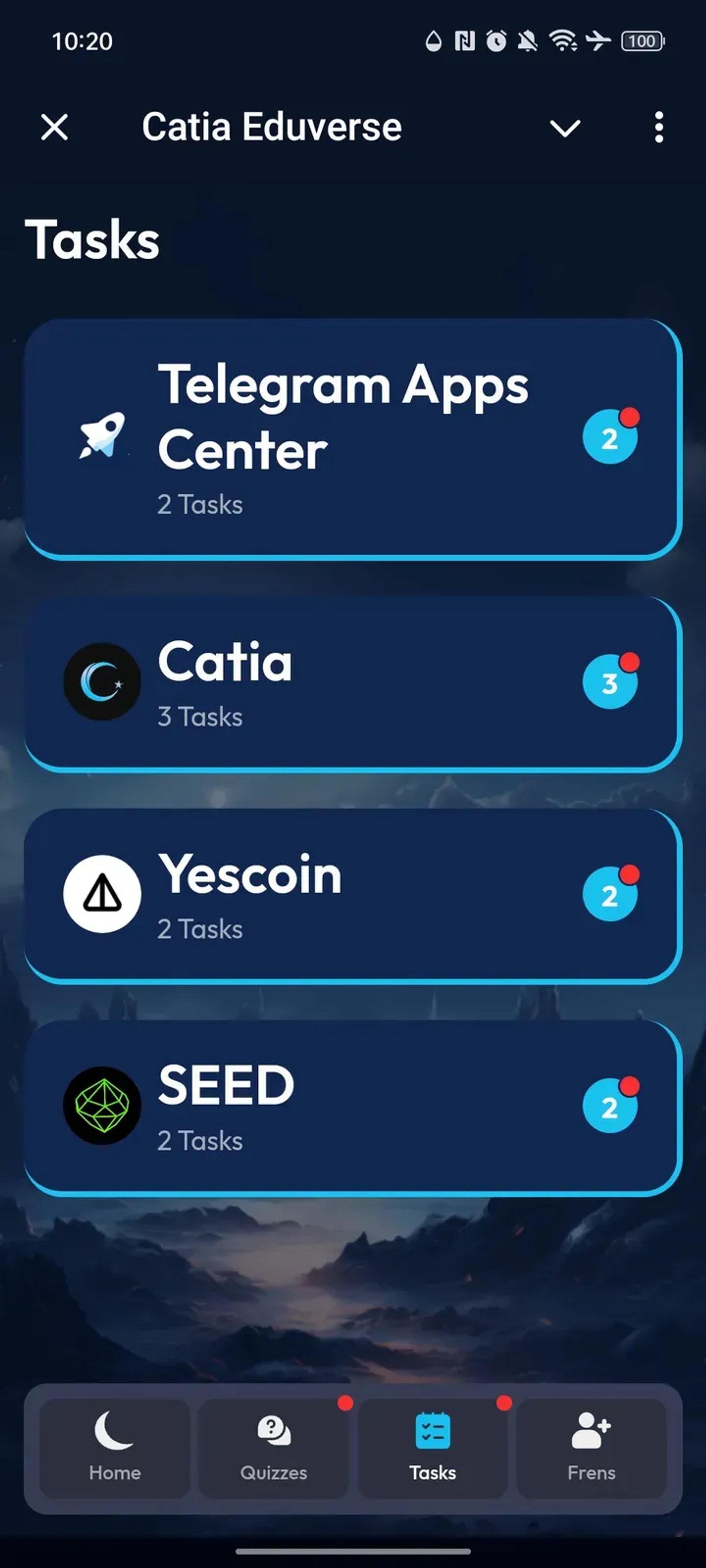 Catia Eduverse в Телеграм — скриншот 3