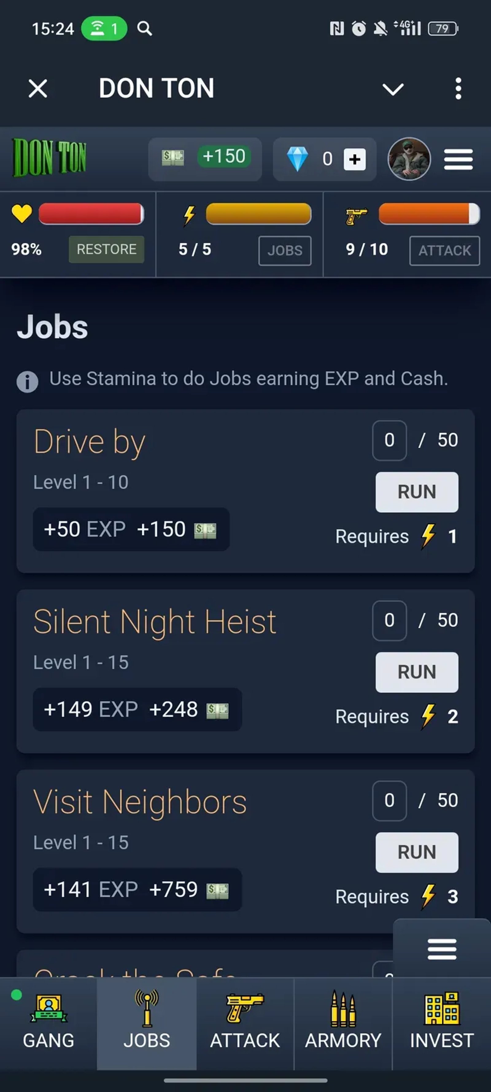 DON TON в Телеграм — скриншот 2