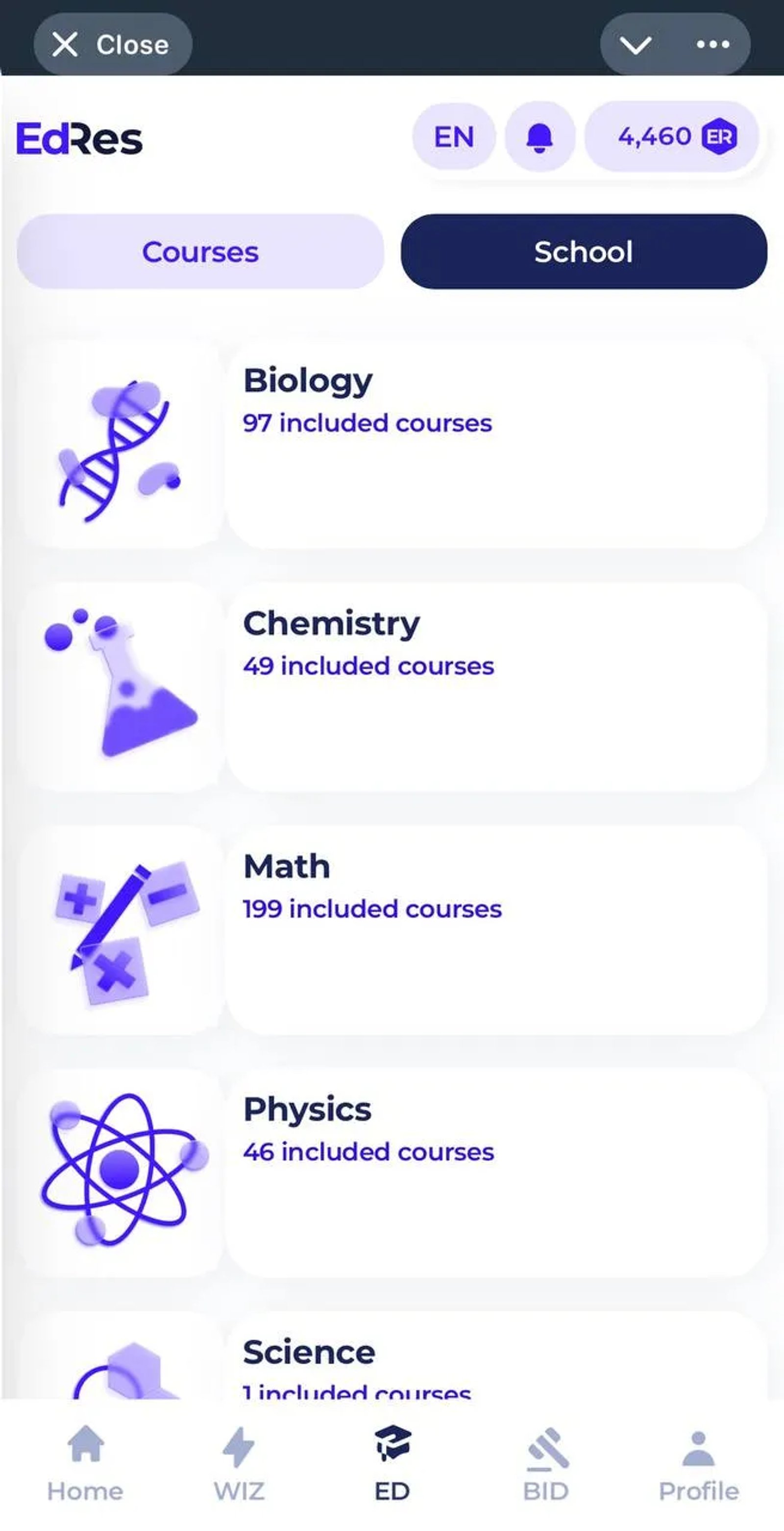 EdRes в Телеграм — скриншот 4