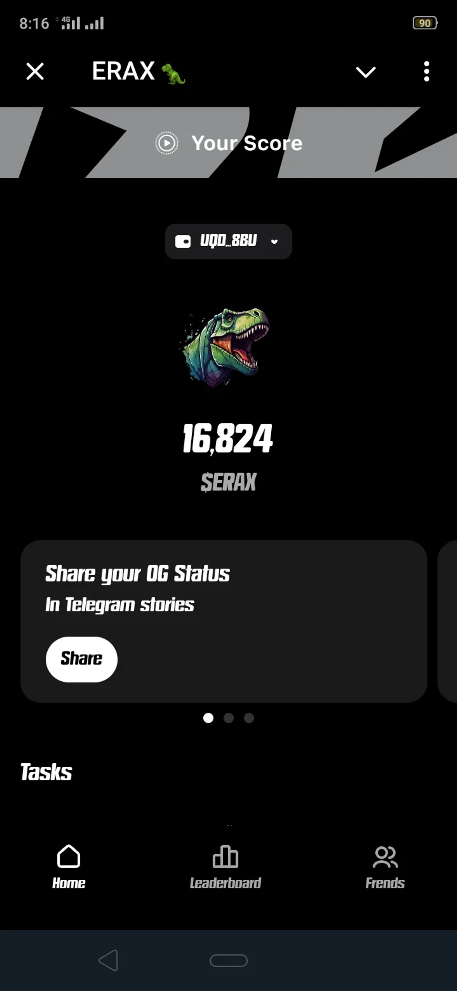 ERAX 🦖 в Телеграм — скриншот 2