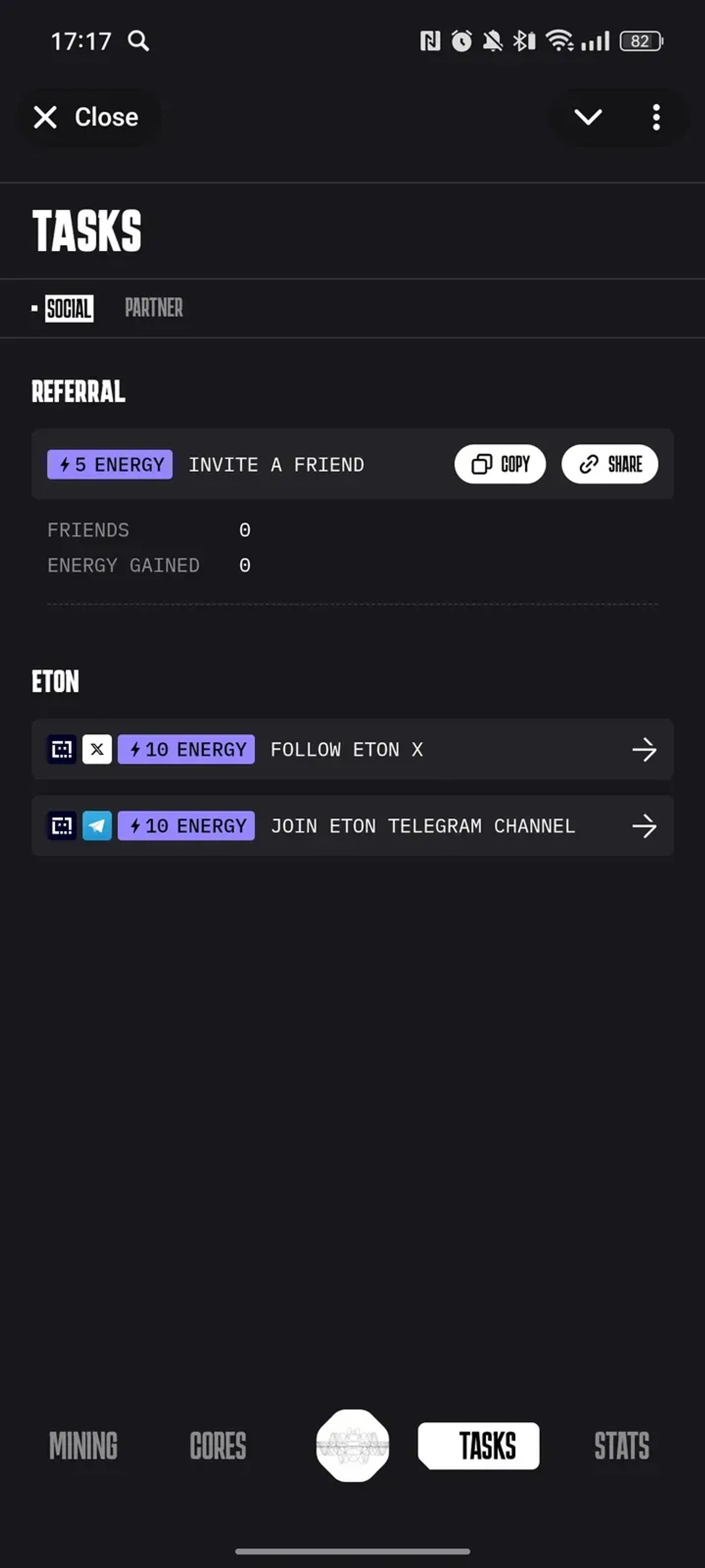 ETON Telegram Screenshot 3
