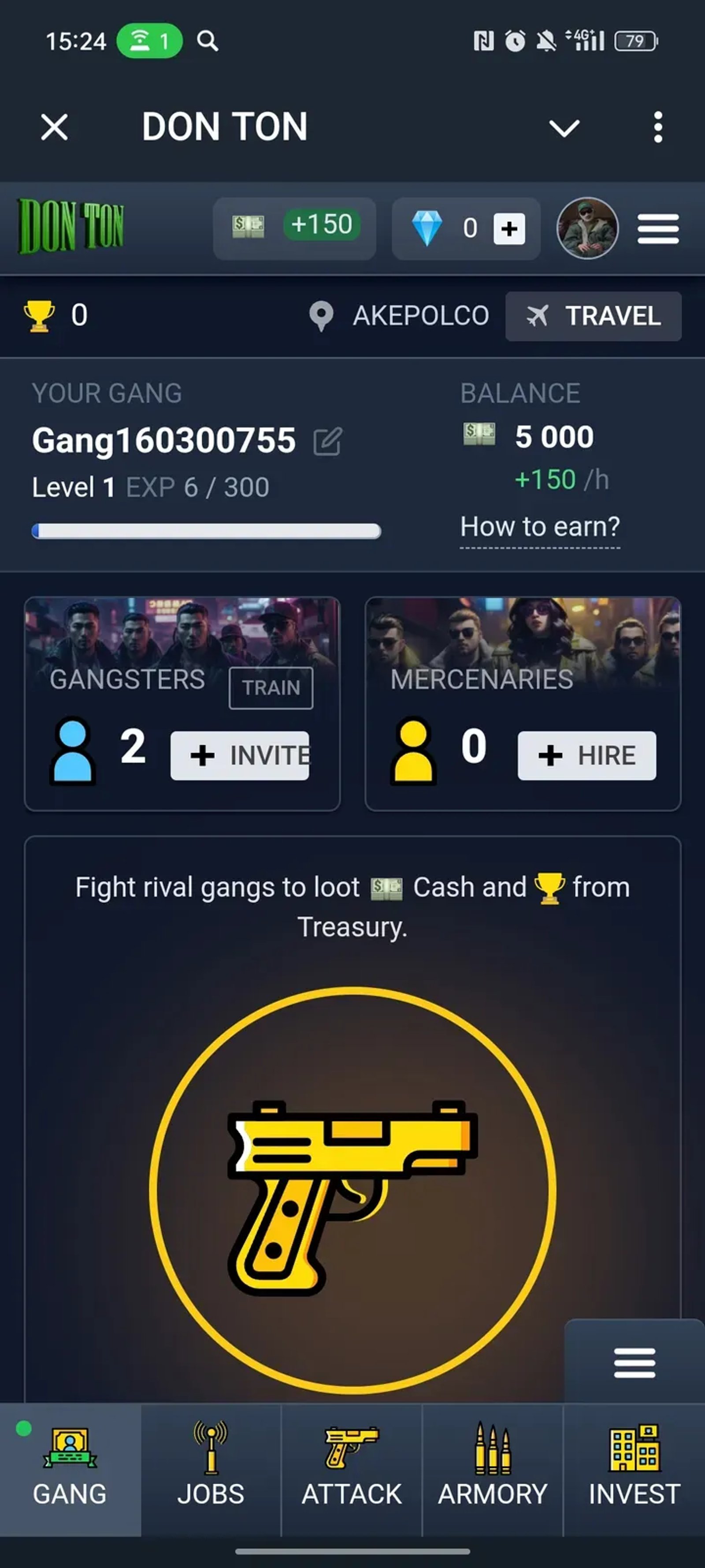 DON TON в Телеграм — скриншот 1