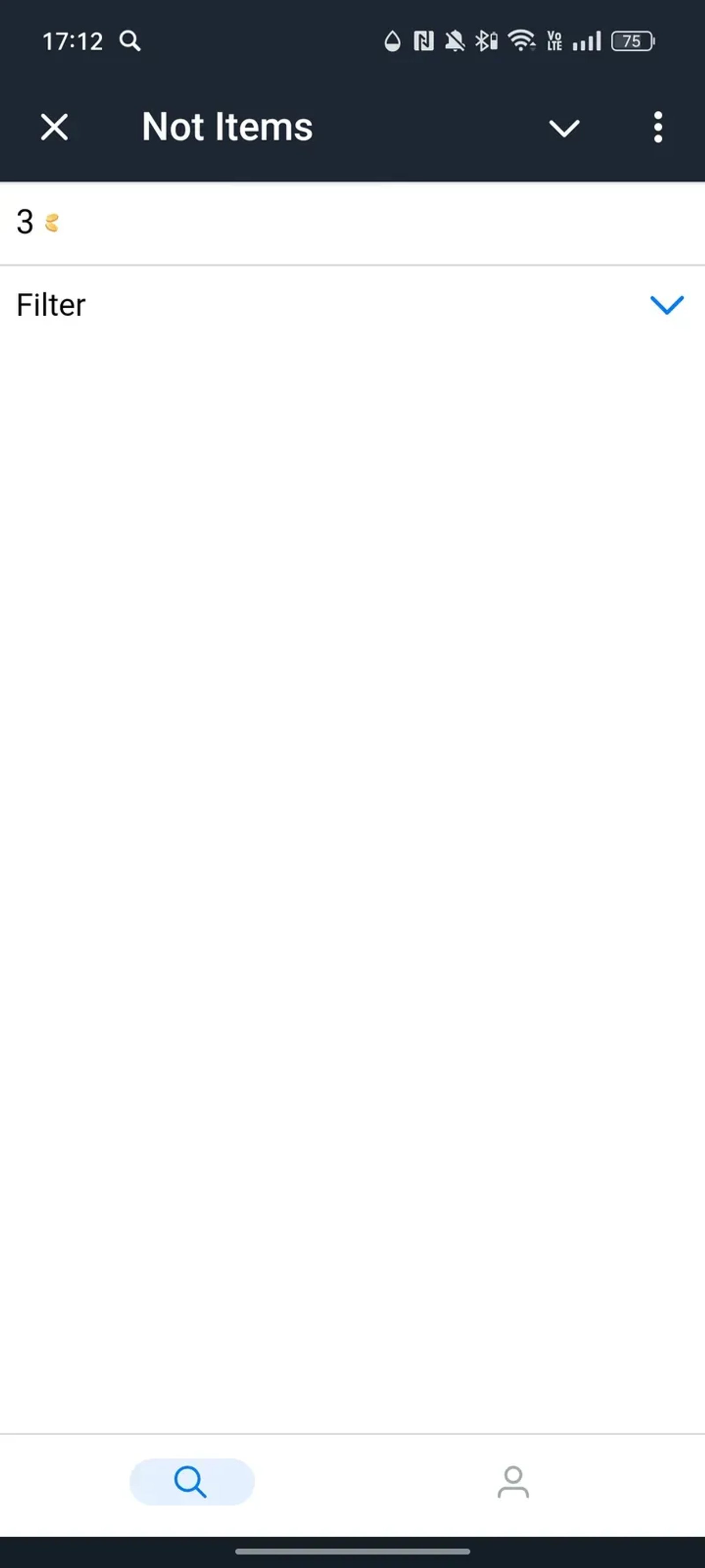 Not Items в Телеграм — скриншот 1