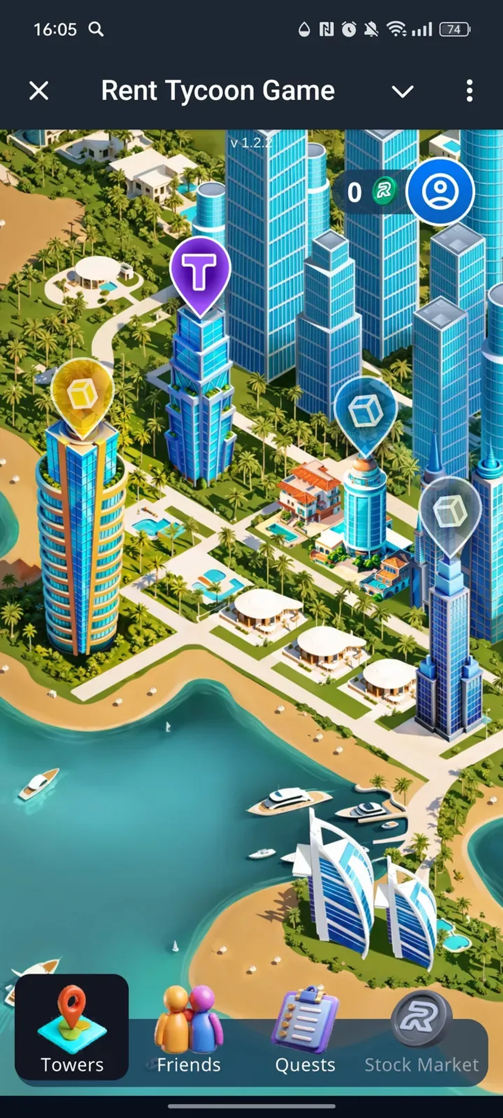 Rent Tycoon в Телеграм — скриншот 1