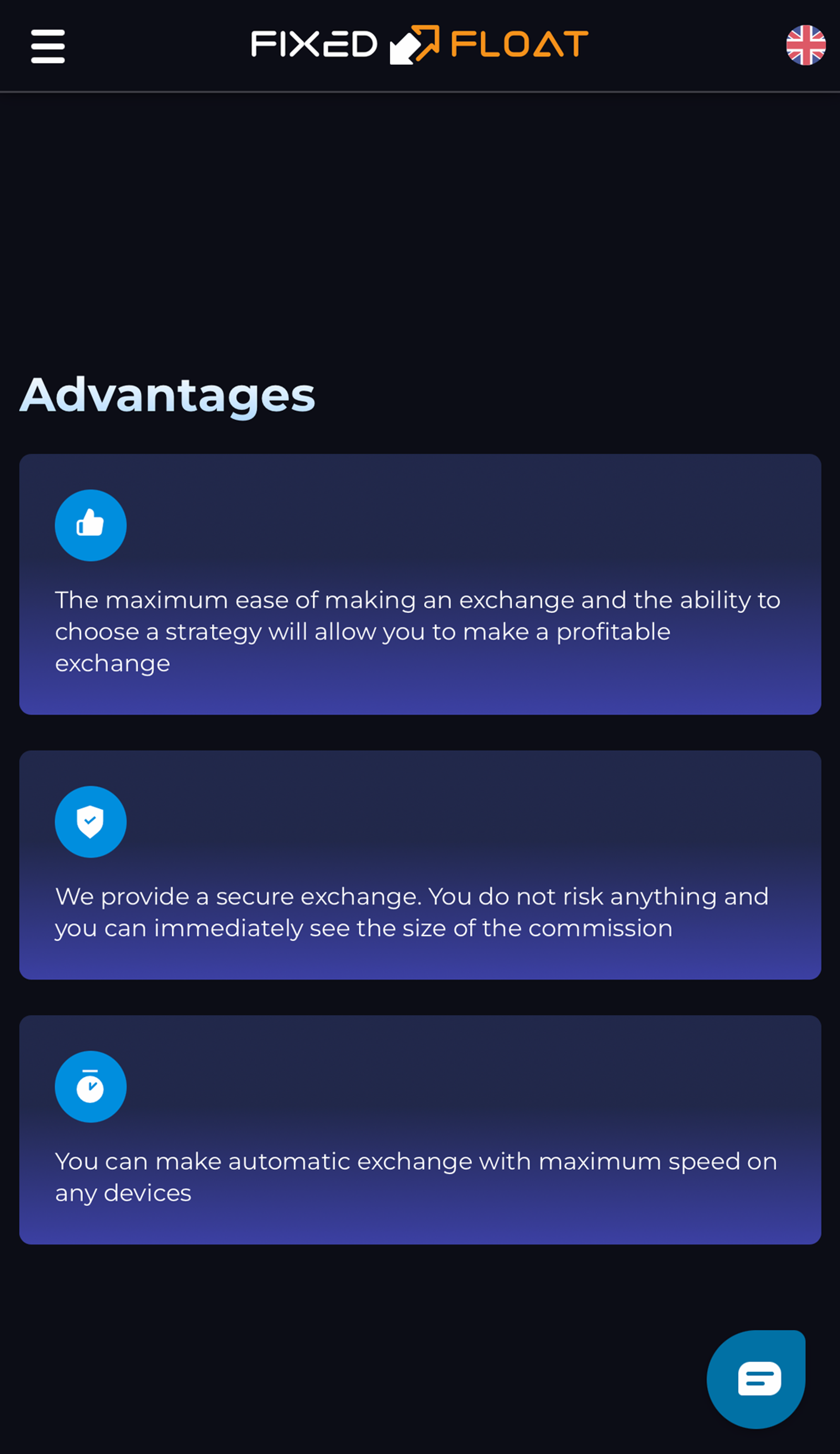 FixedFloat Telegram Screenshot 2