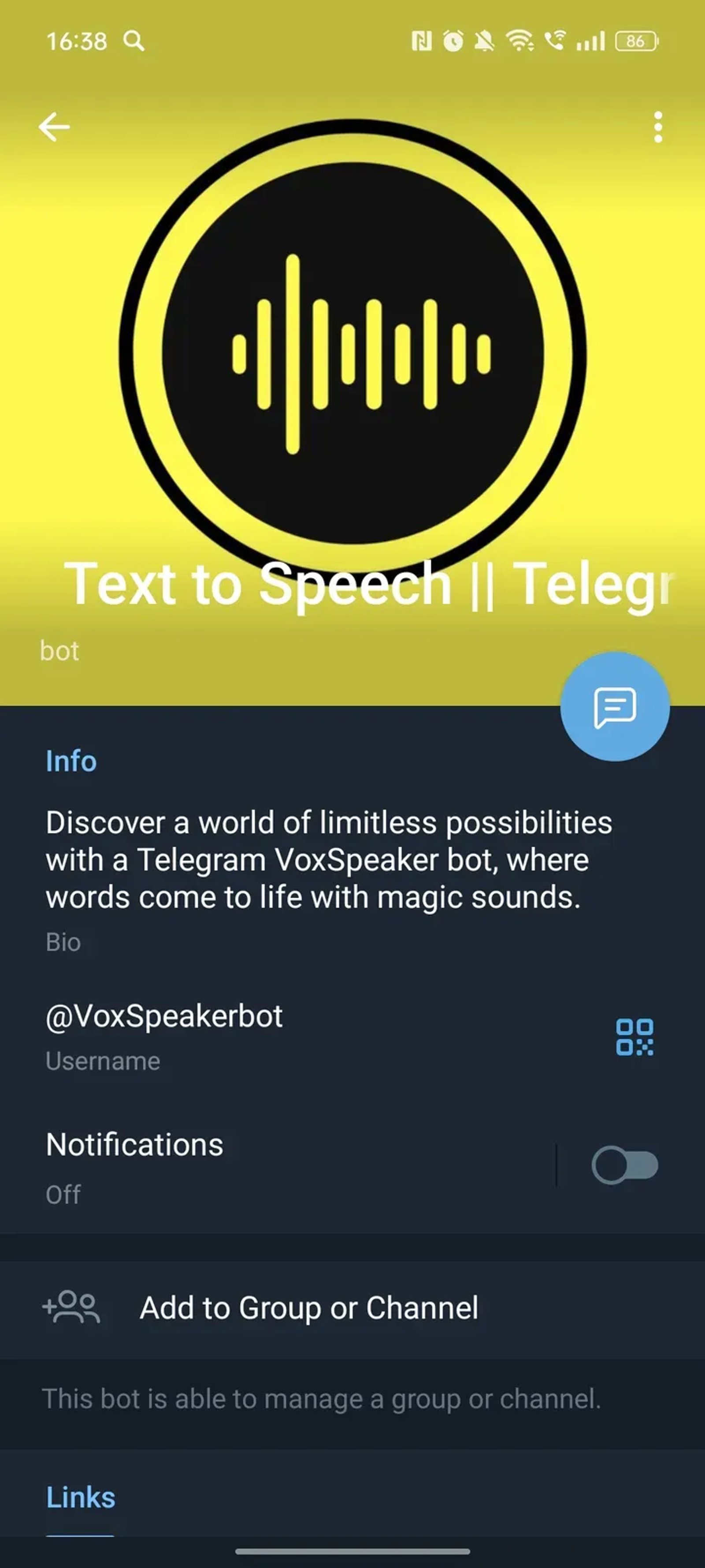Text to Speech || Telegram bot в Телеграм — скриншот 4