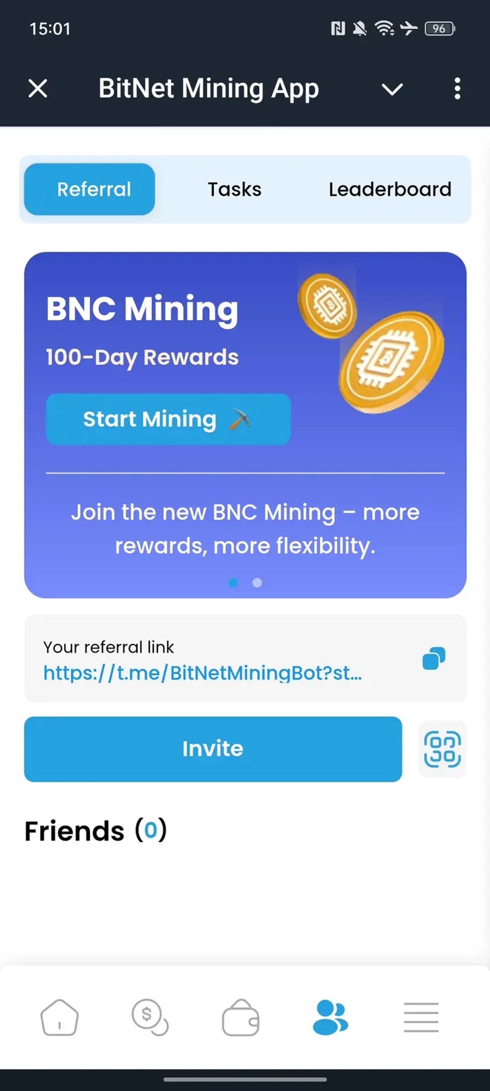 BitNet Mining App Telegram Screenshot 3