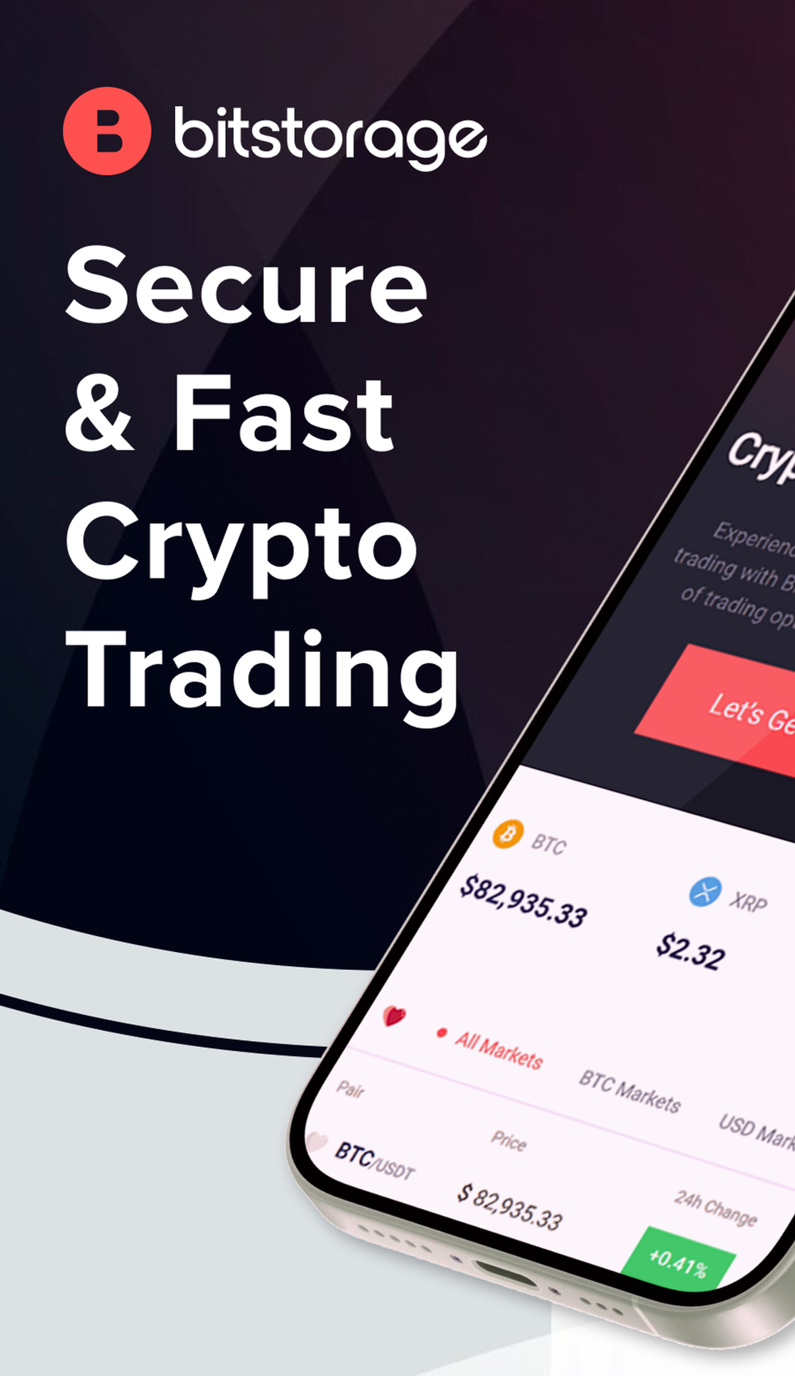 Bitstorage в Телеграм — скриншот 1