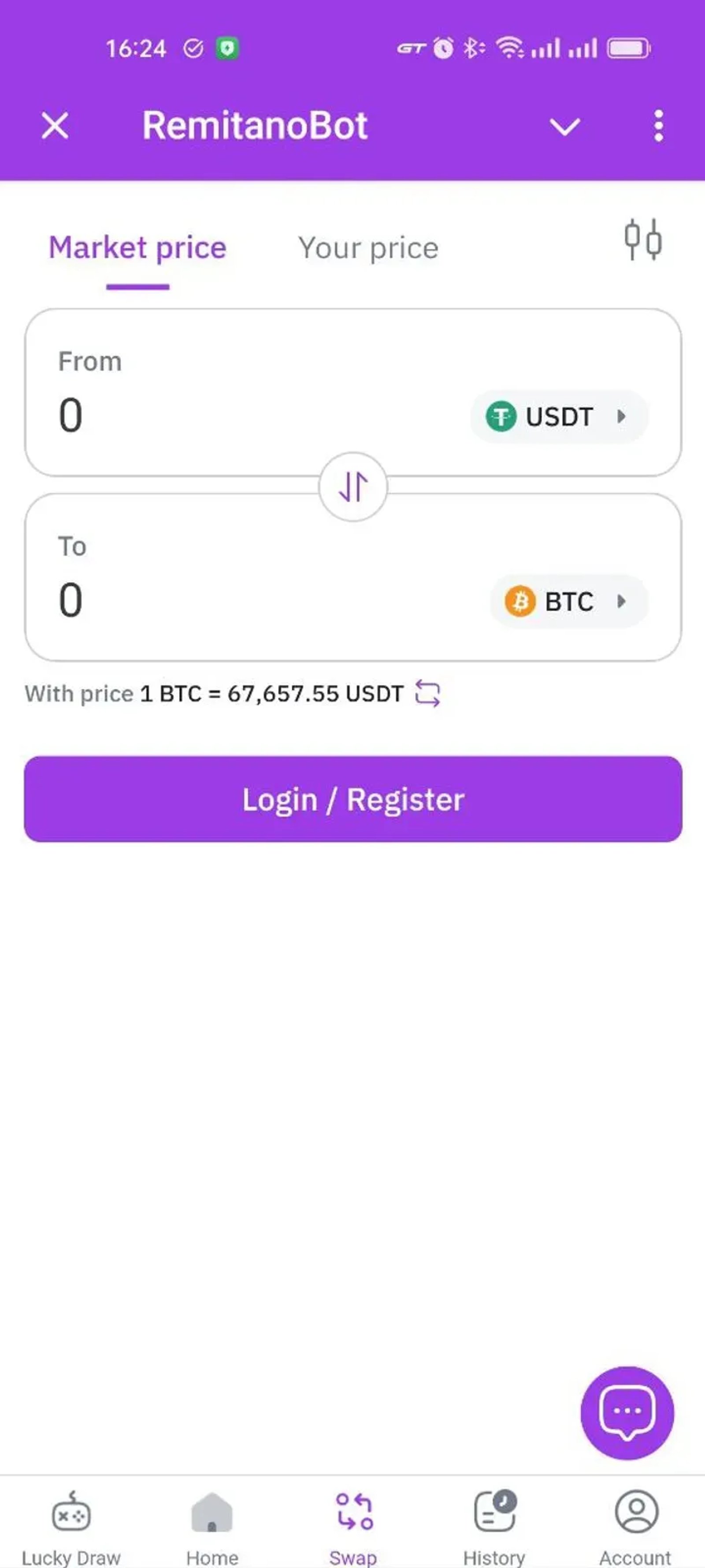 RemitanoBot Telegram Screenshot 4