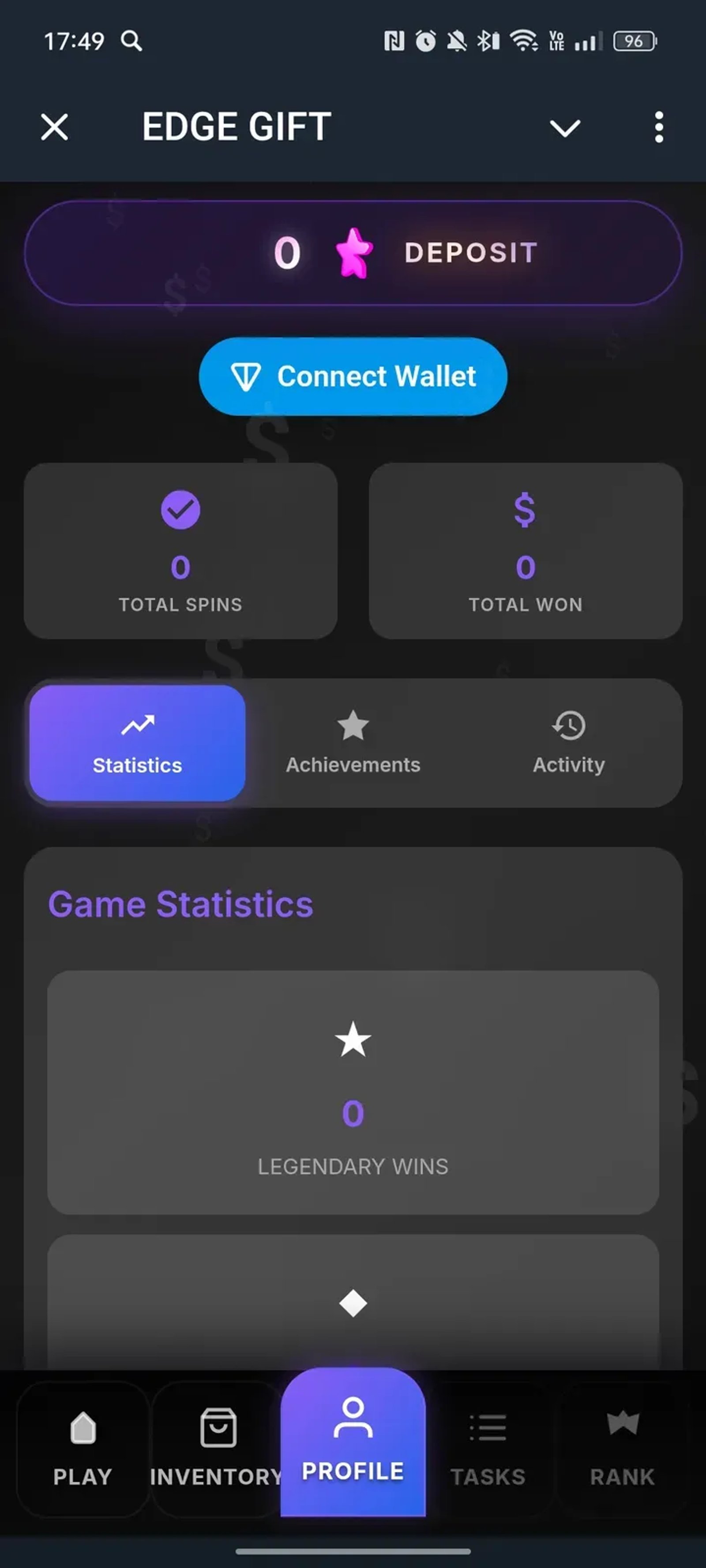 EDGE GIFT Telegram Screenshot 3