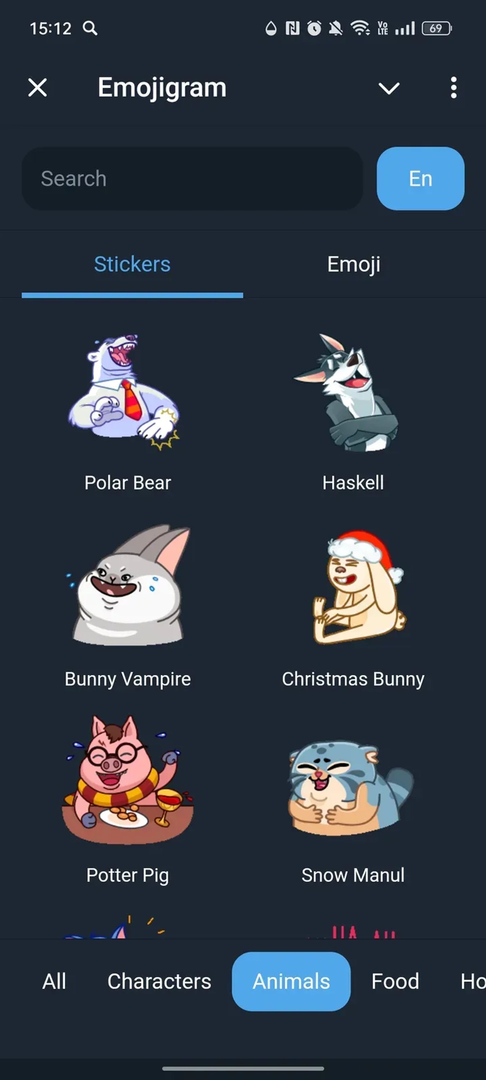 Emojigram в Телеграм — скриншот 4