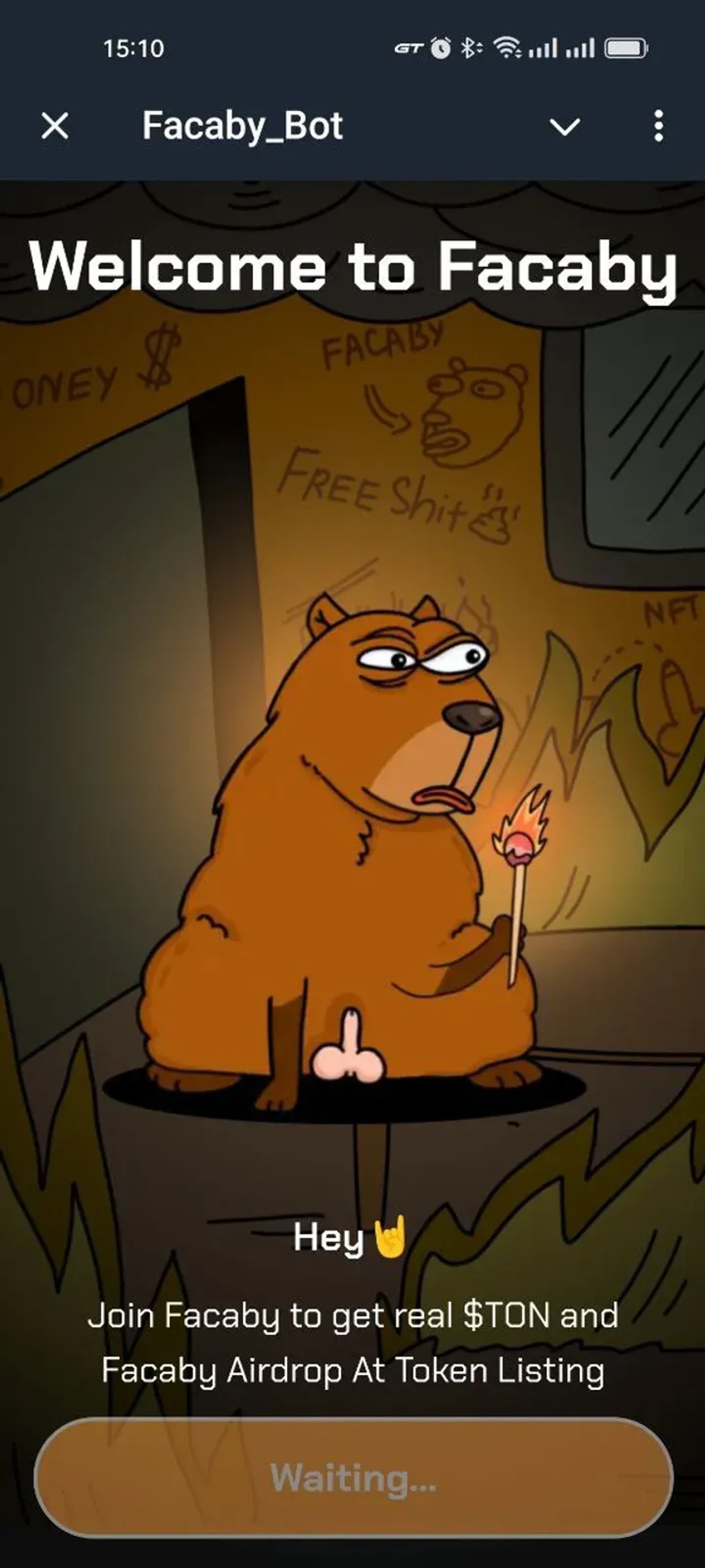 Facaby_Bot в Телеграм — скриншот 1