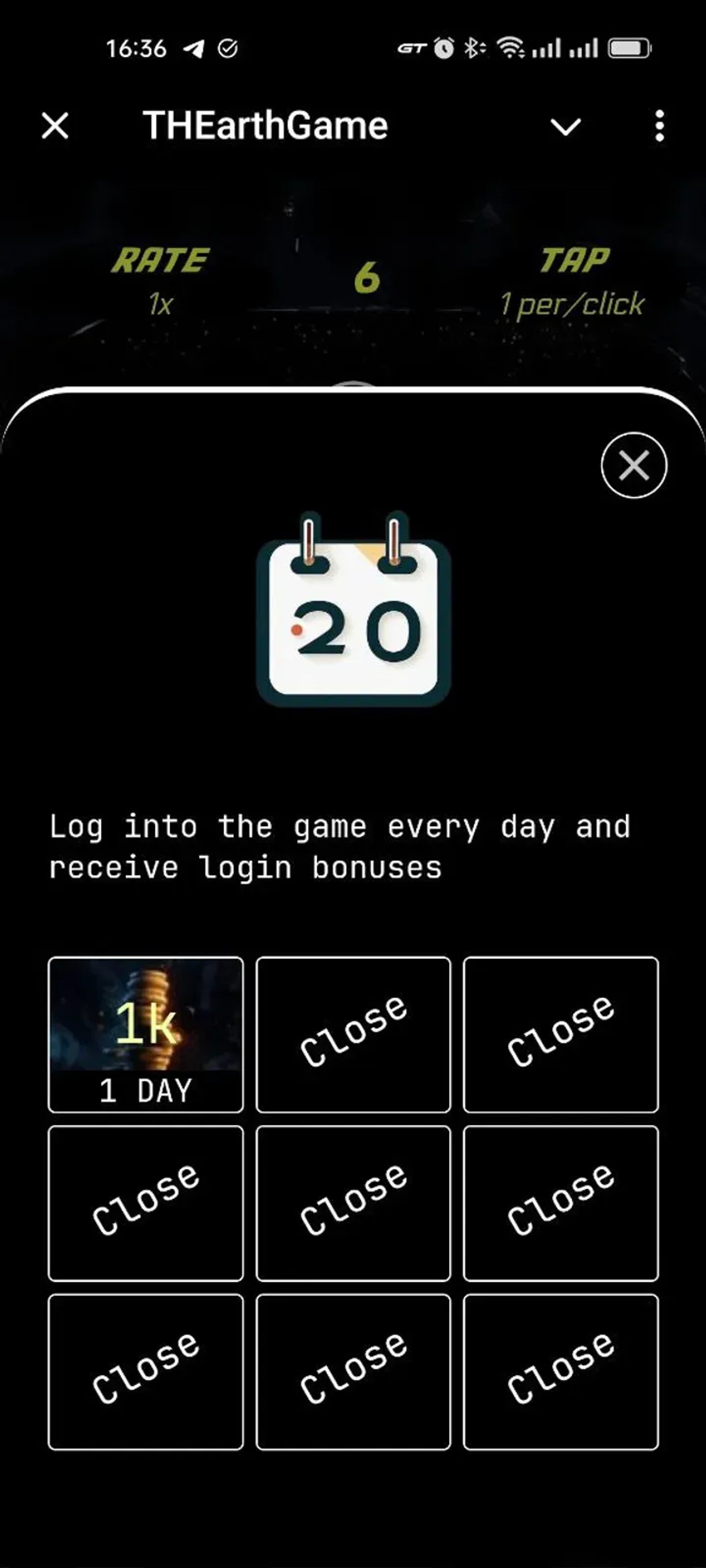 THEarthGame Telegram Screenshot 1