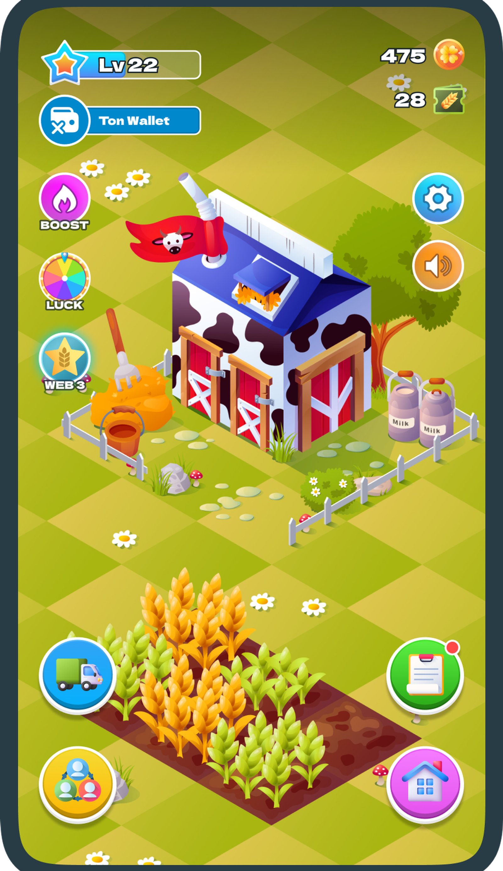 Farm Stars в Телеграм — скриншот 1