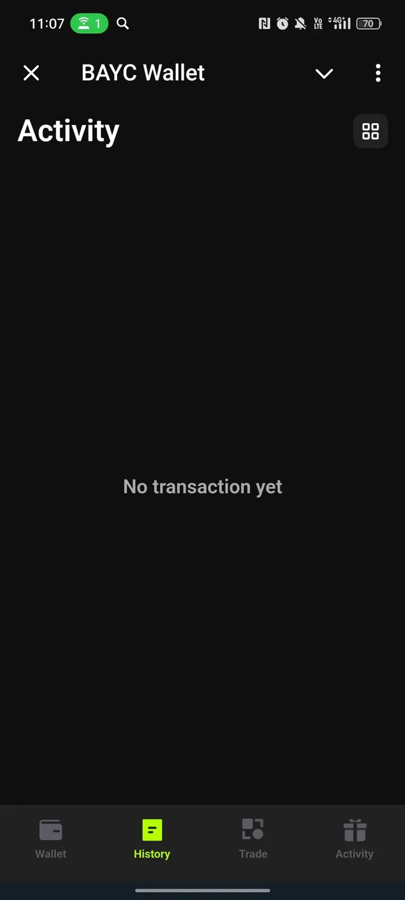 BAYC Wallet в Телеграм — скриншот 2
