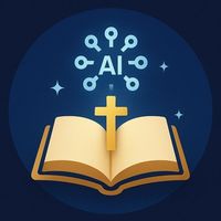 Библия плюс ИИ | Bible plus AI Logo Telegram