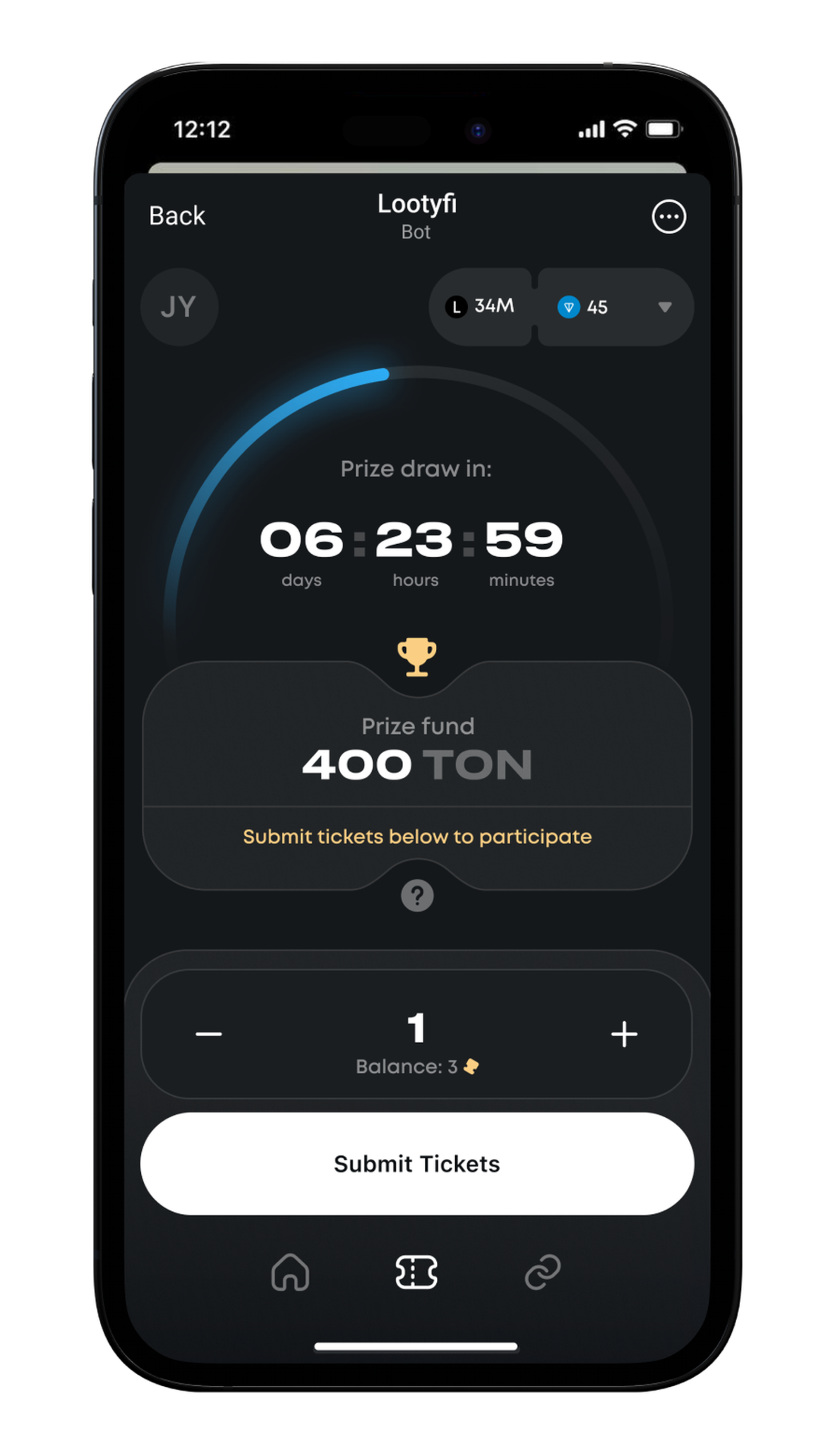 Lootyfi в Телеграм — скриншот 3