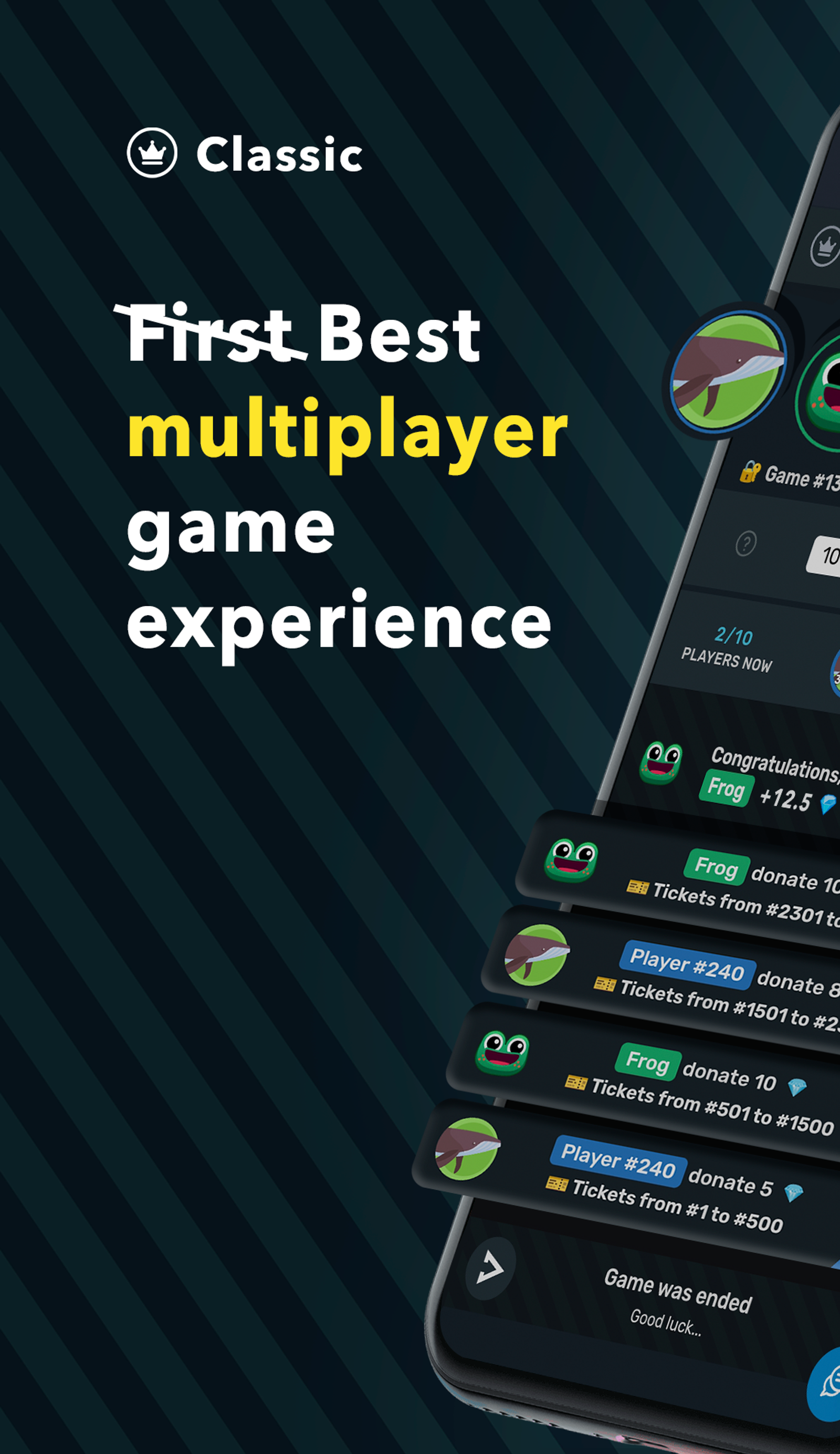 Classic Multiplayer в Телеграм — скриншот 1
