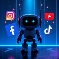 Download - Instagram Youtube Tik Tok Telegram Logo