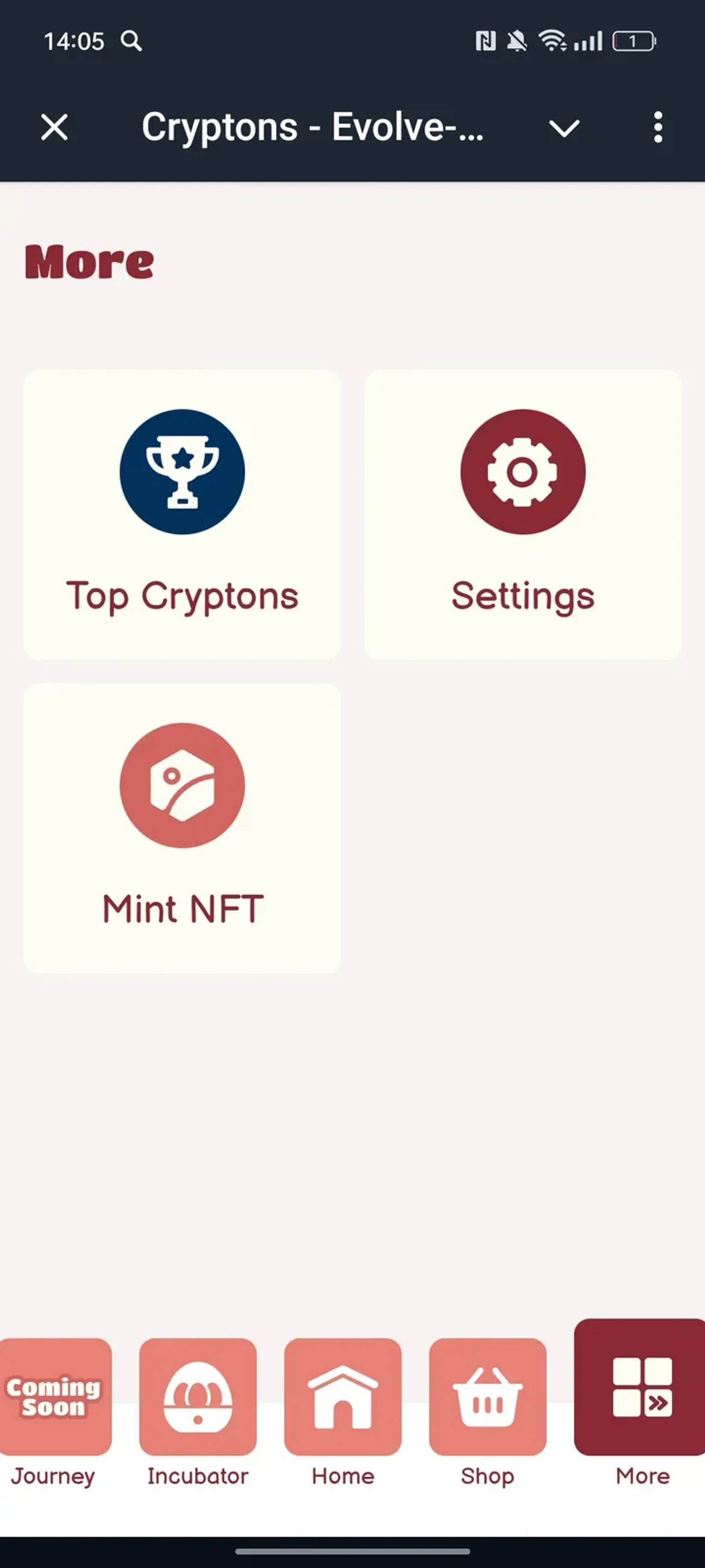 Cryptons - Evolve-2-Sell game в Телеграм — скриншот 3