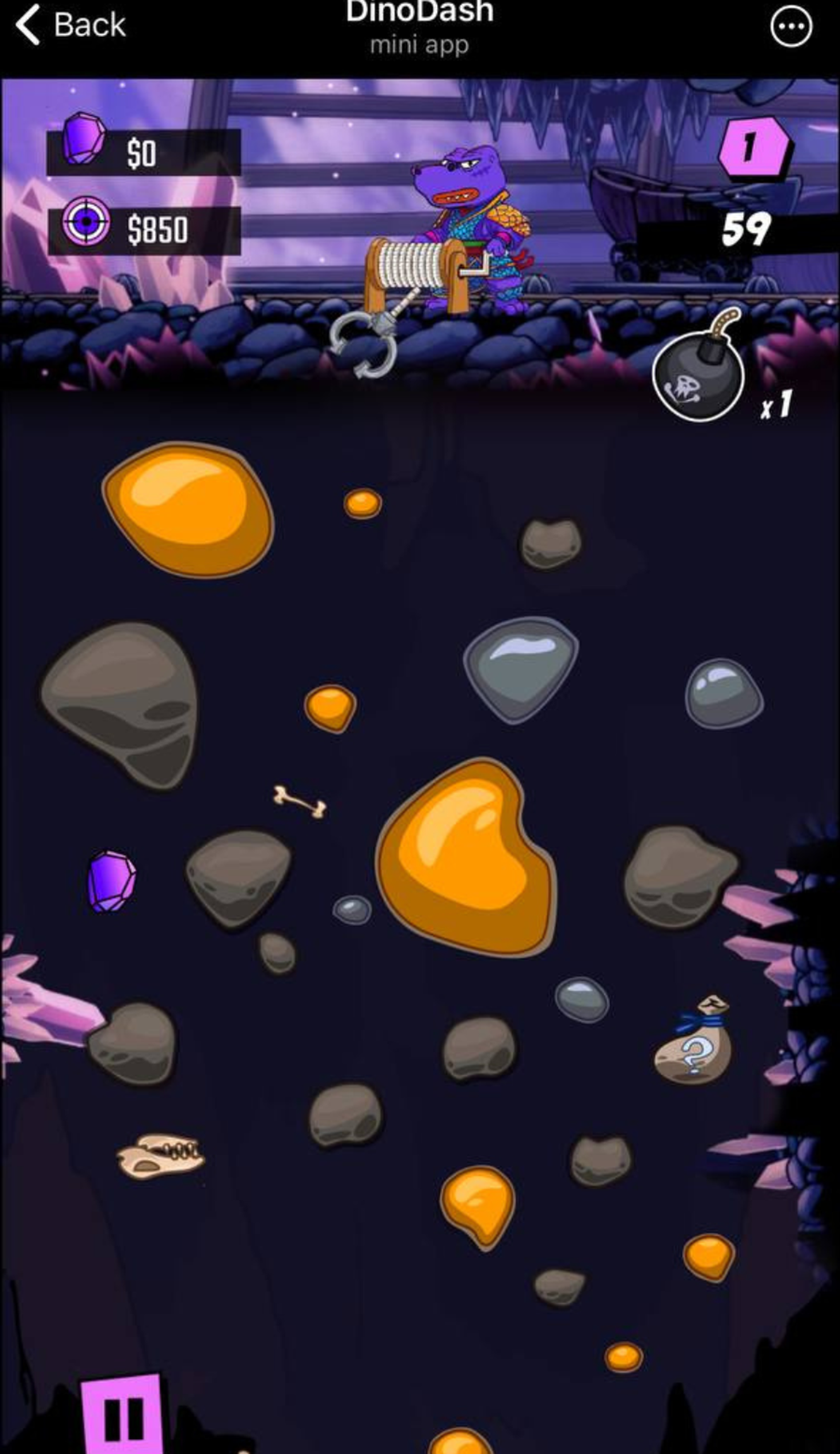 DinoDash Telegram Screenshot 2