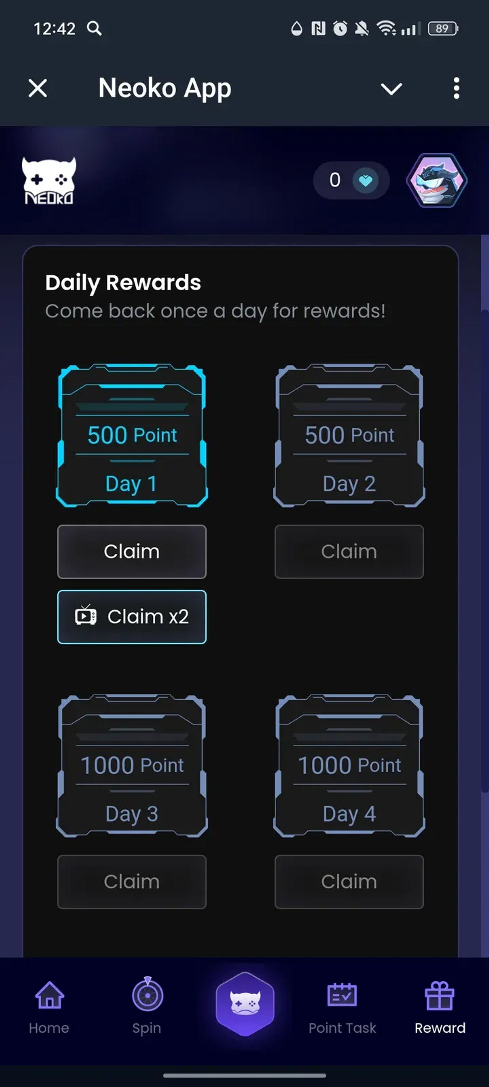 Neoko App в Телеграм — скриншот 3