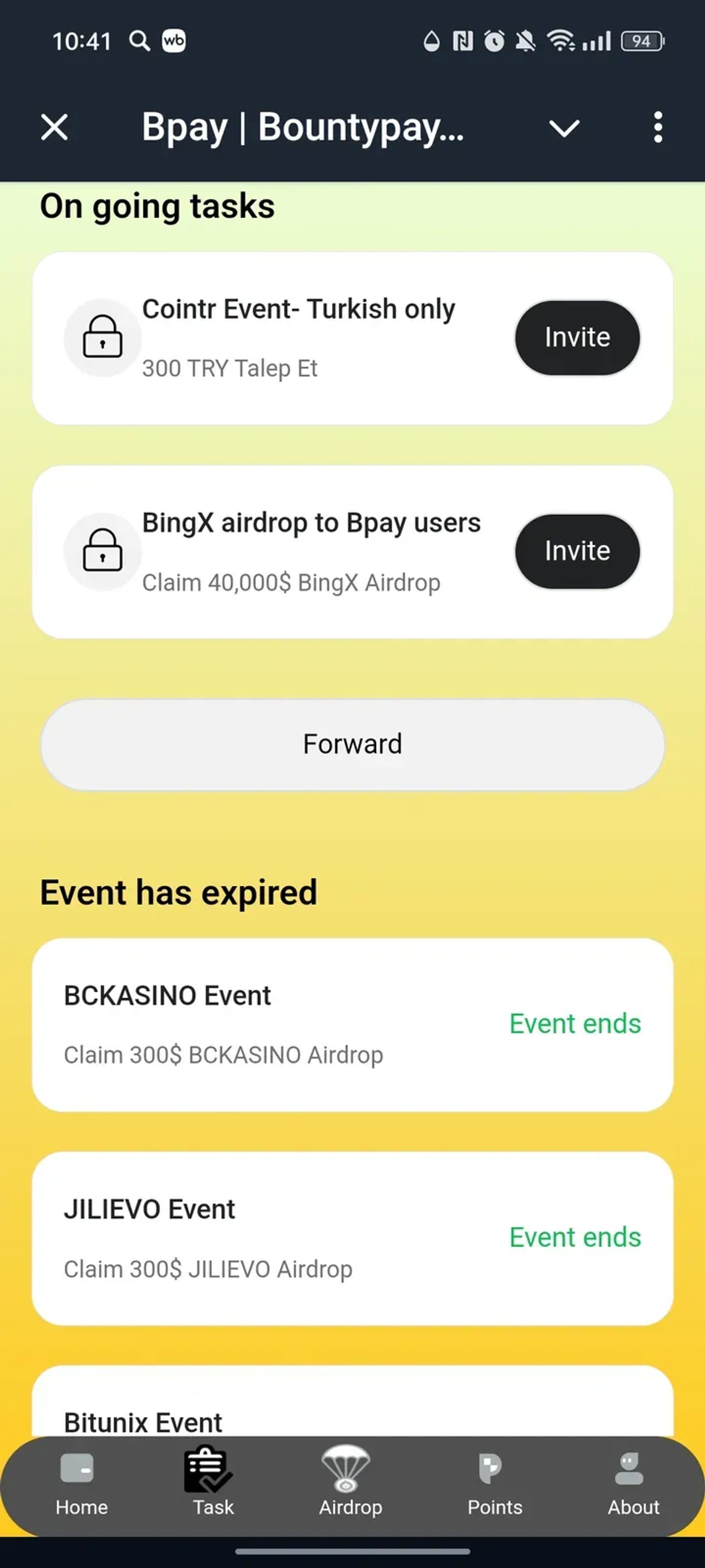 Bpay | Bountypay Bot в Телеграм — скриншот 2
