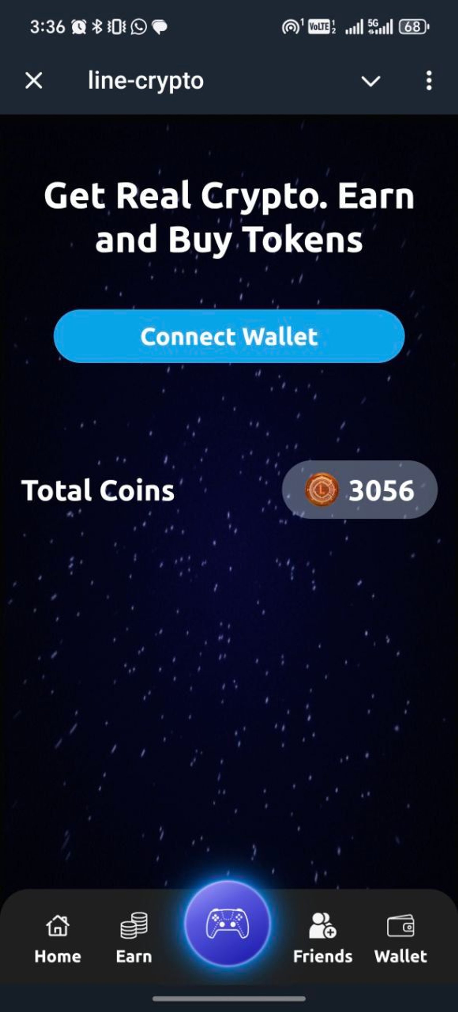 line-crypto в Telegram — скриншот 1