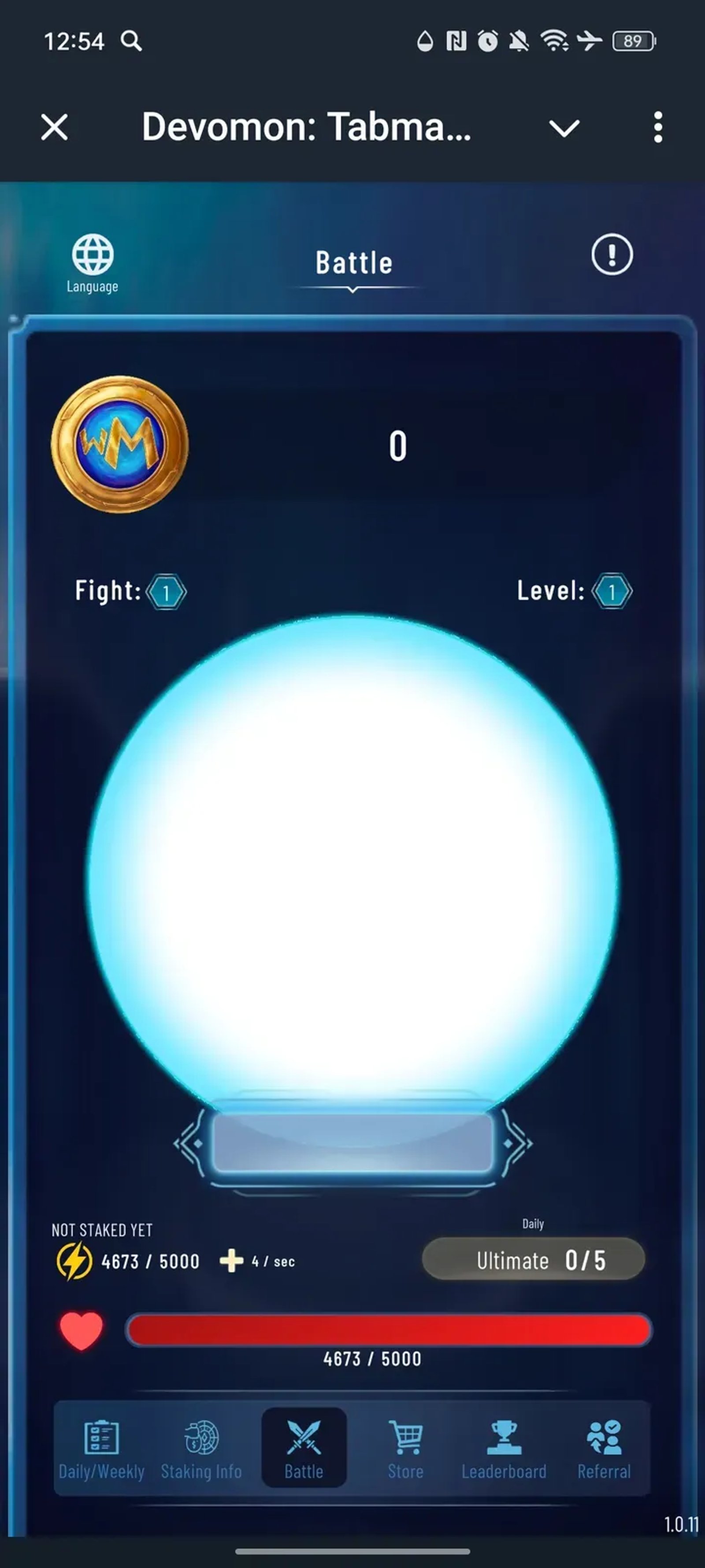 Devomon: Tabmasters в Телеграм — скриншот 1