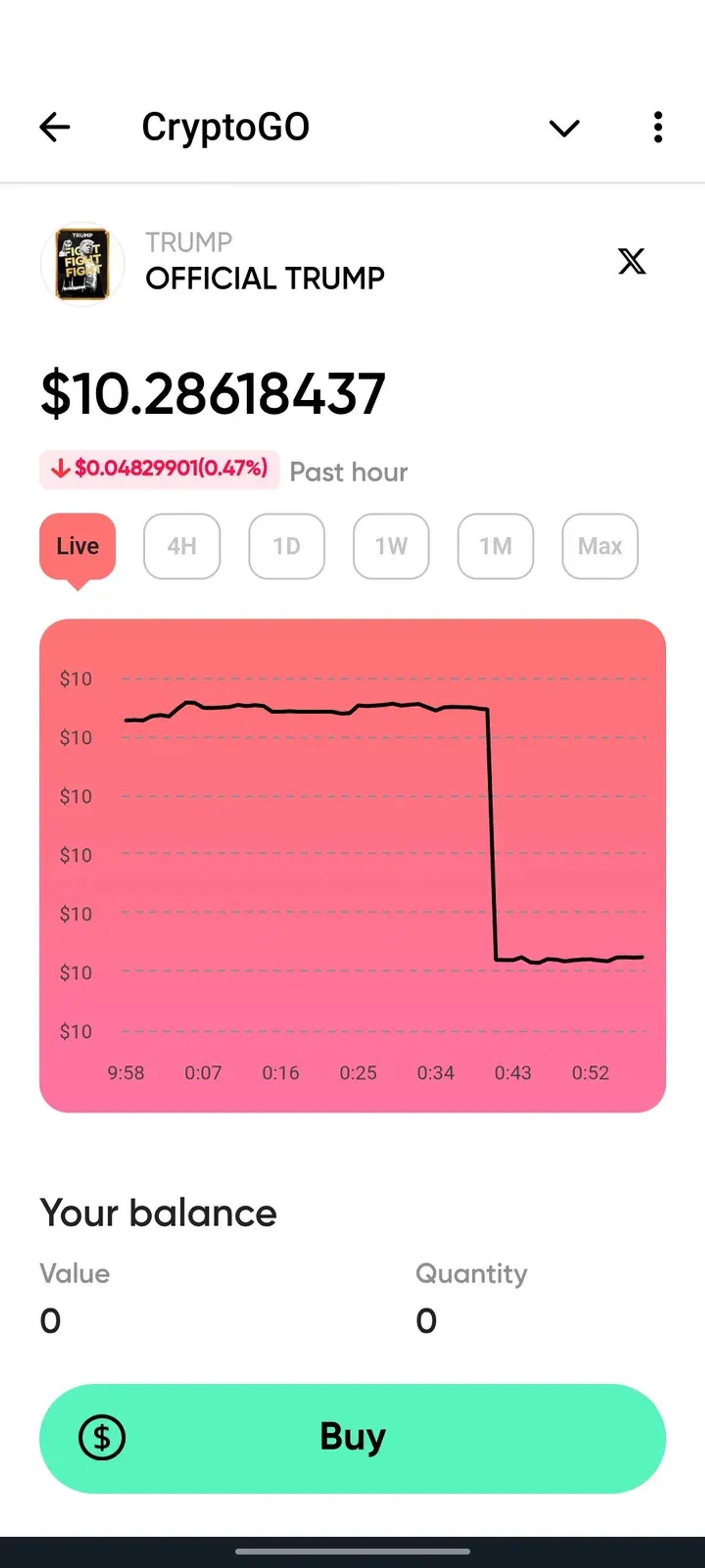 CryptoGO в Телеграм — скриншот 2