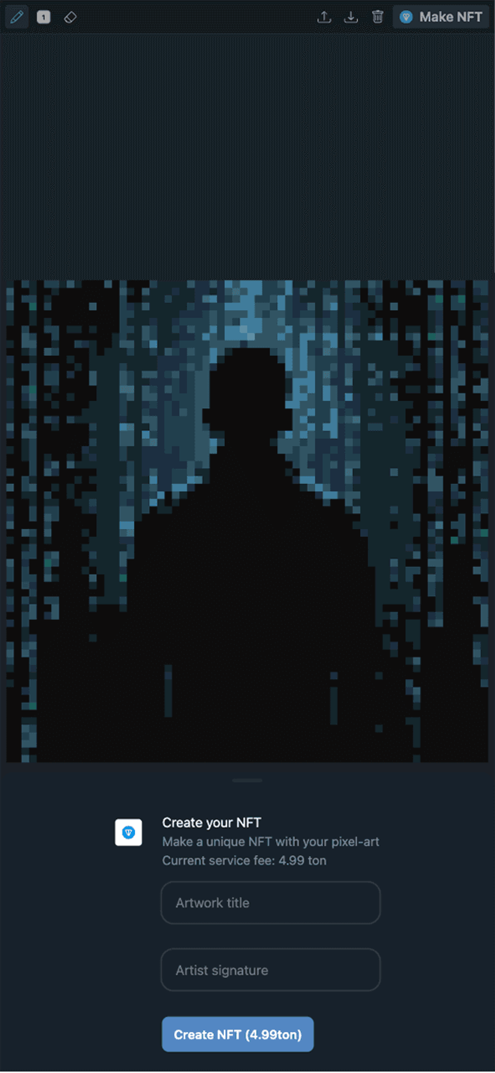 Pixel Canvas Telegram Screenshot 3