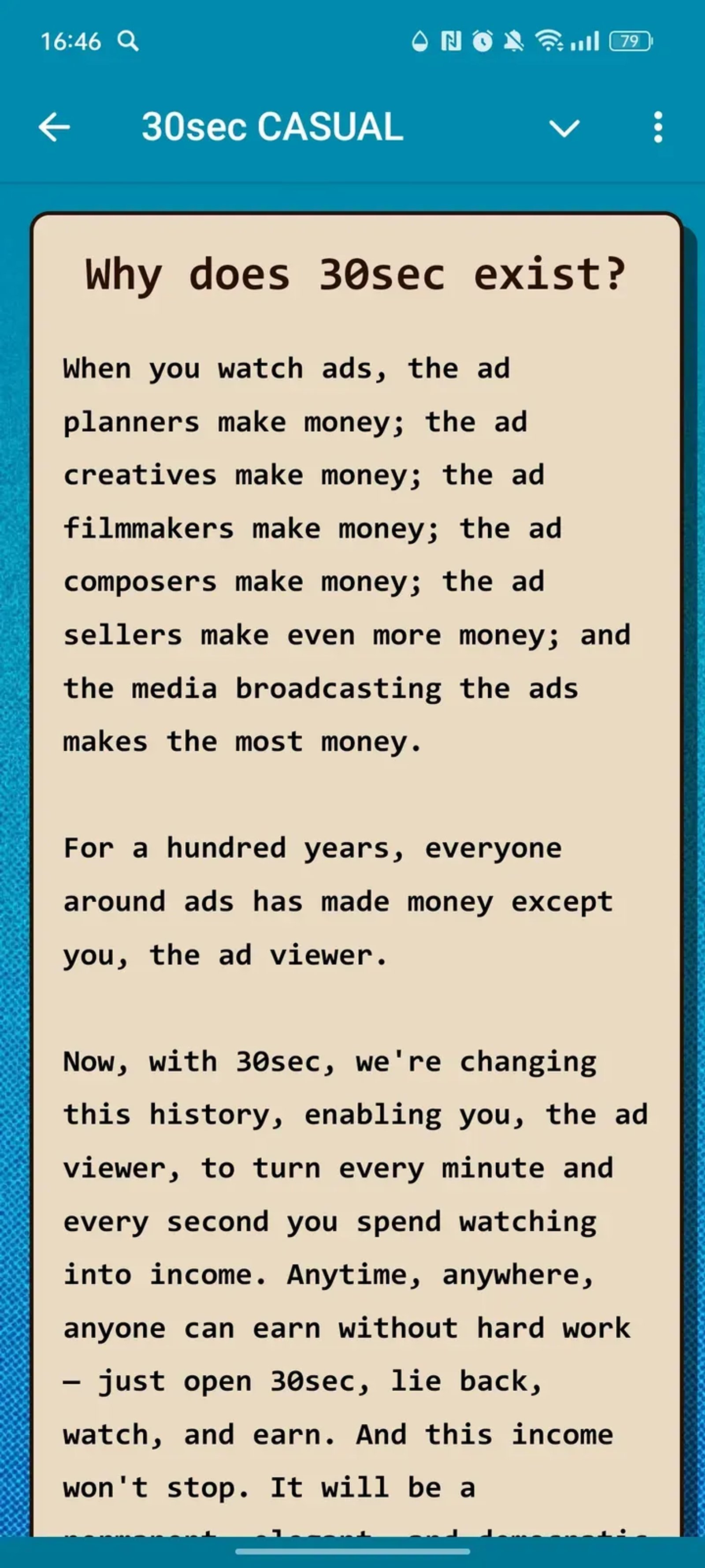 30sec CASUAL Telegram Screenshot 4