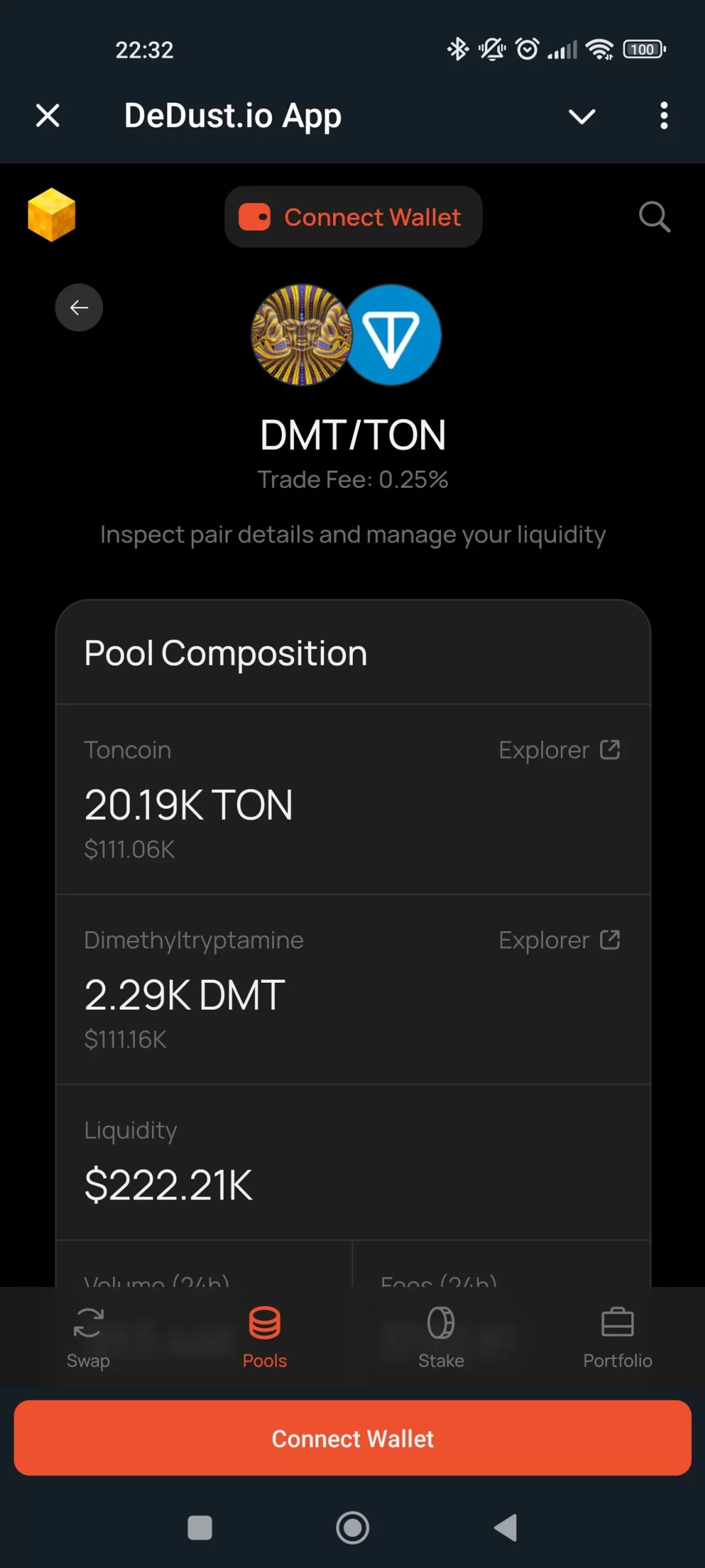 DeDust io Монеты