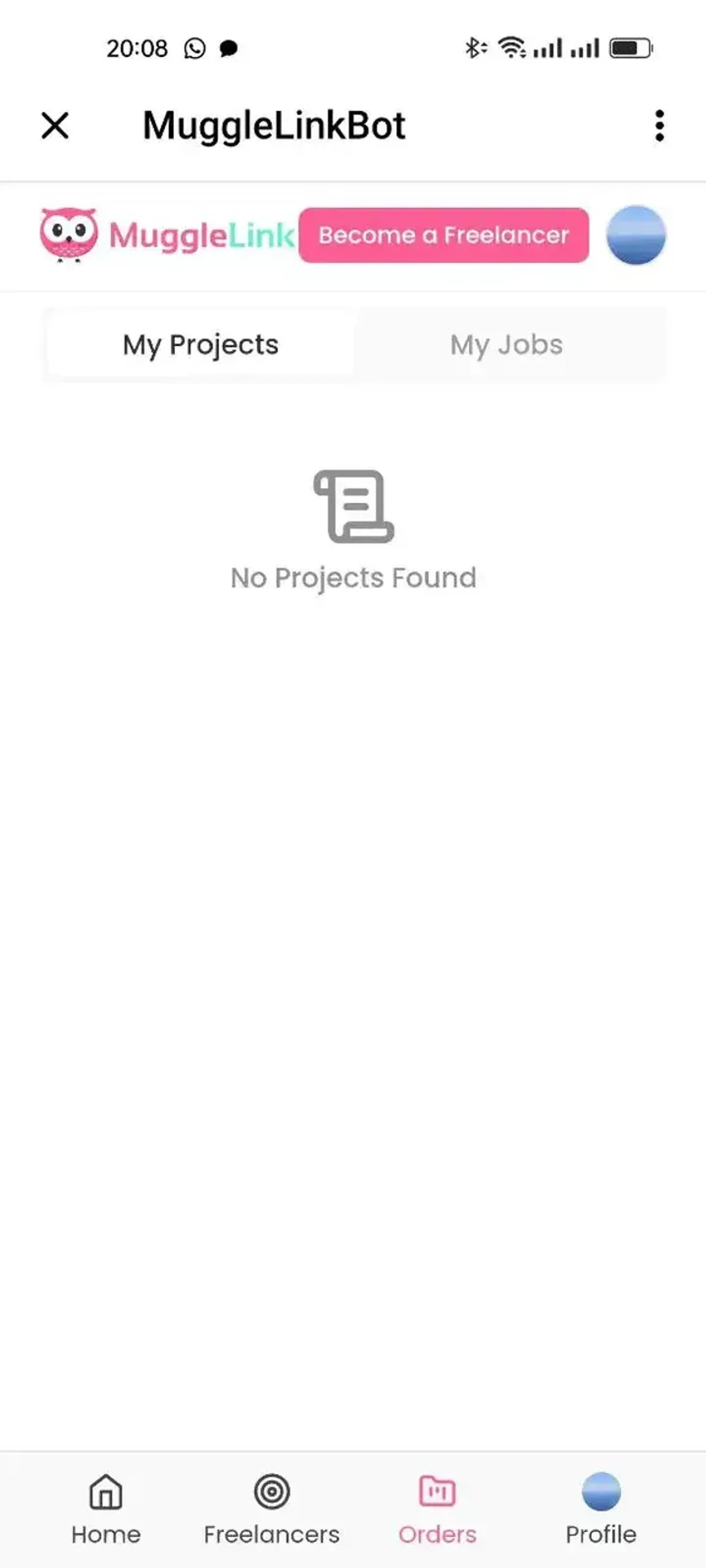 MuggleLink в Телеграм — скриншот 3