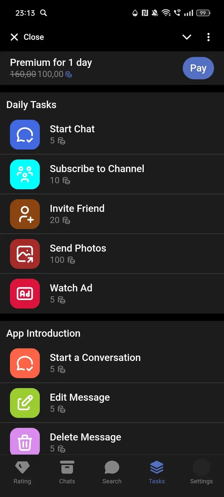 AN Chat Telegram Screenshot 3