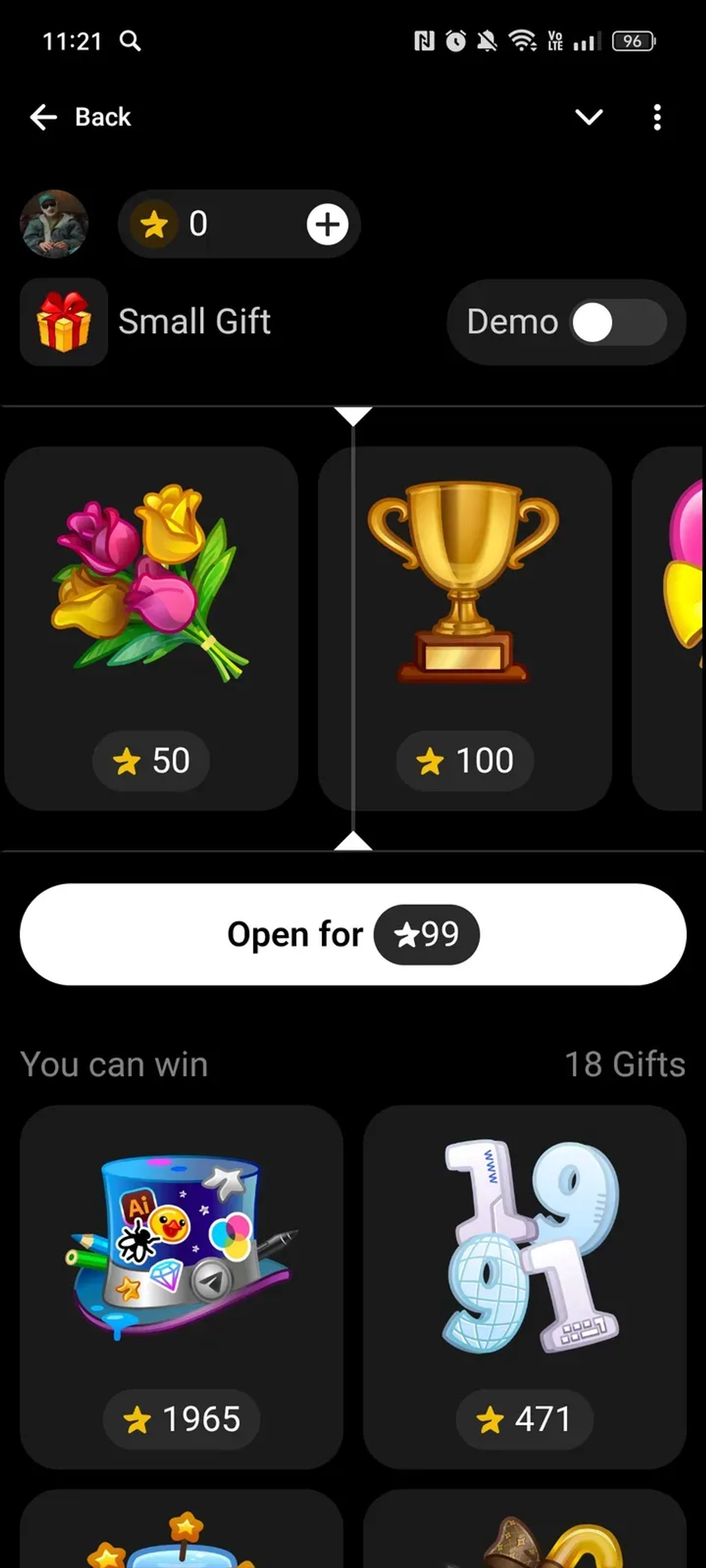 Looty - Free Case Every Day в Телеграм — скриншот 4