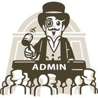 Admin von Robot Telegram Logo