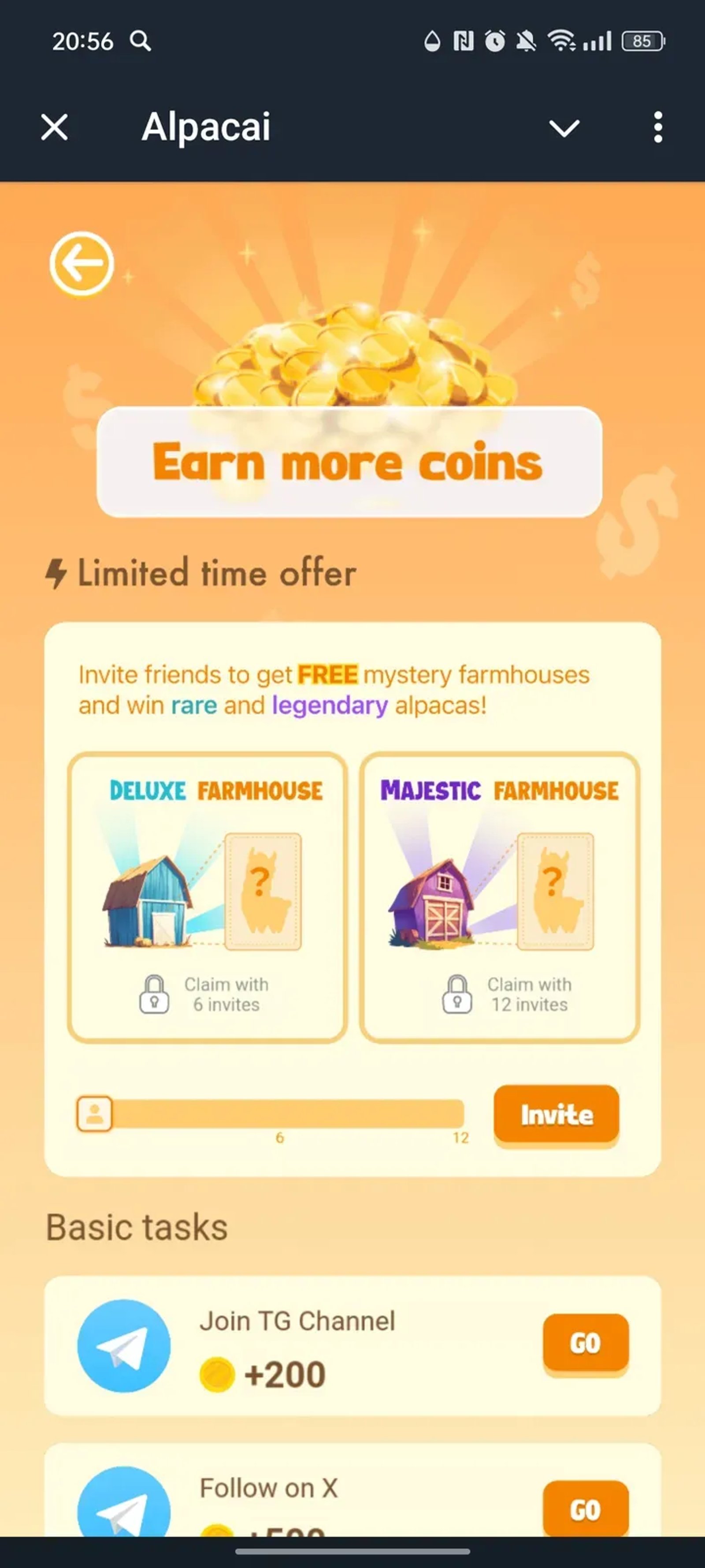 Alpacai в Телеграм — скриншот 3