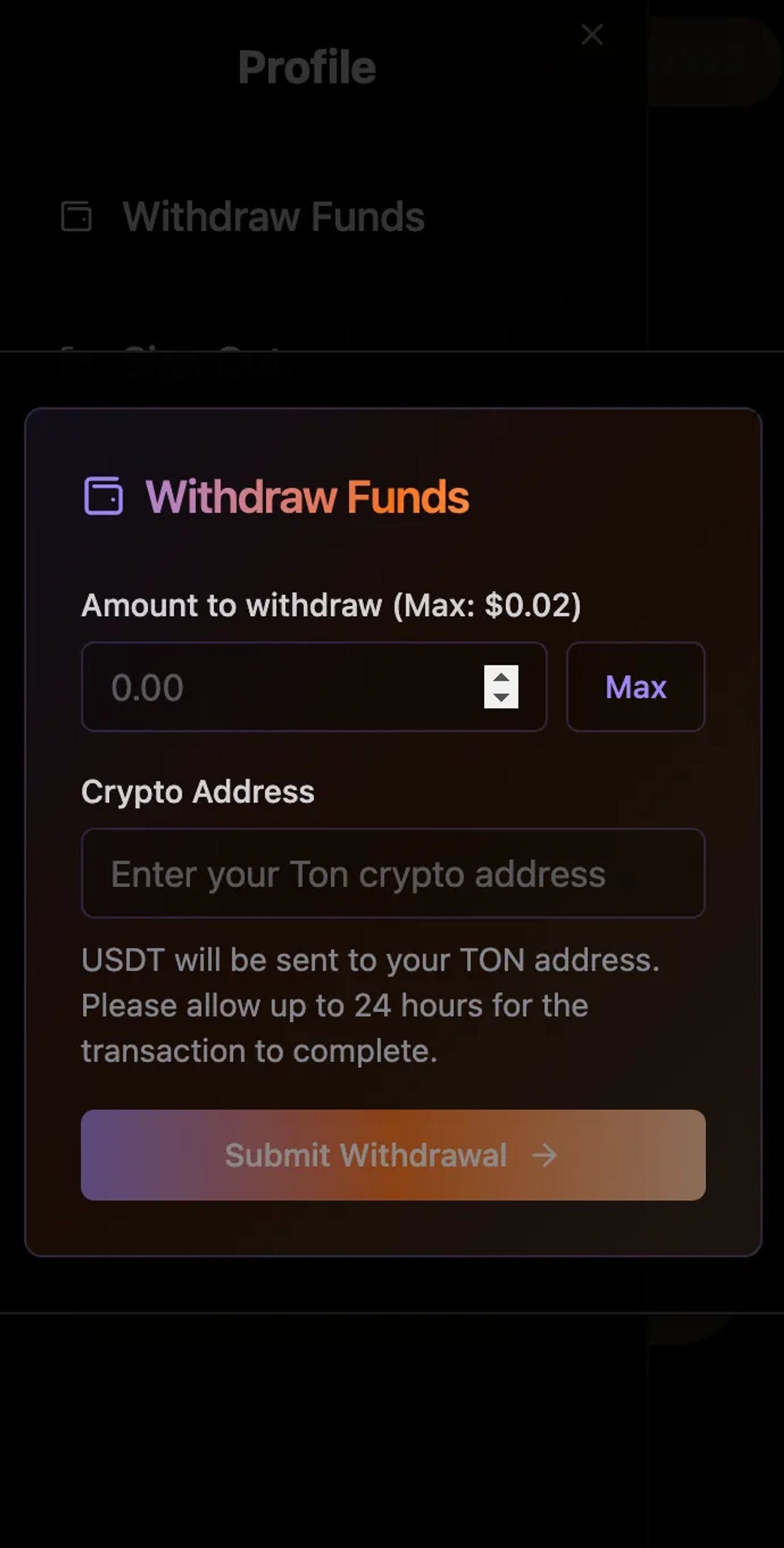 Sats Moon ✅ в Телеграм — скриншот 6