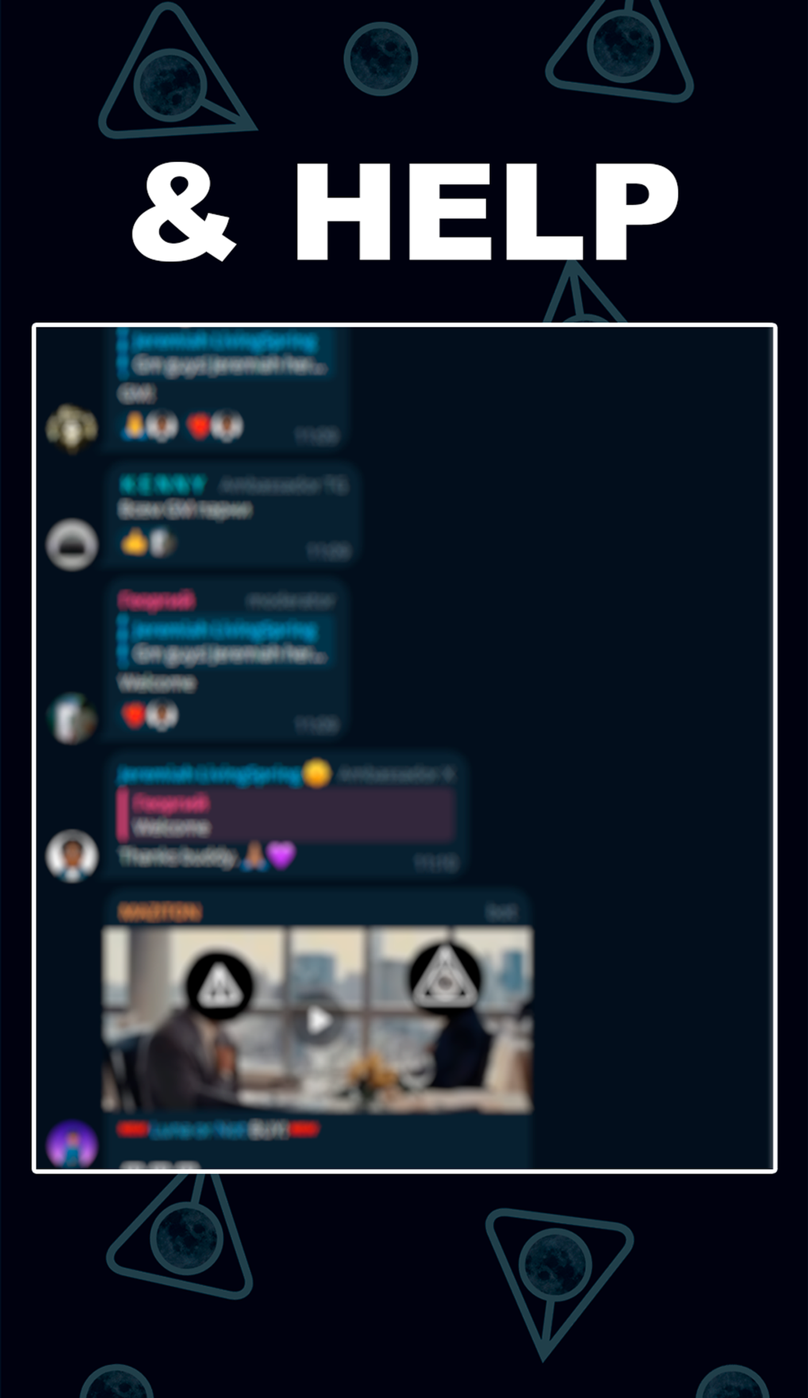 Luna or Not Chat в Телеграм — скриншот 3