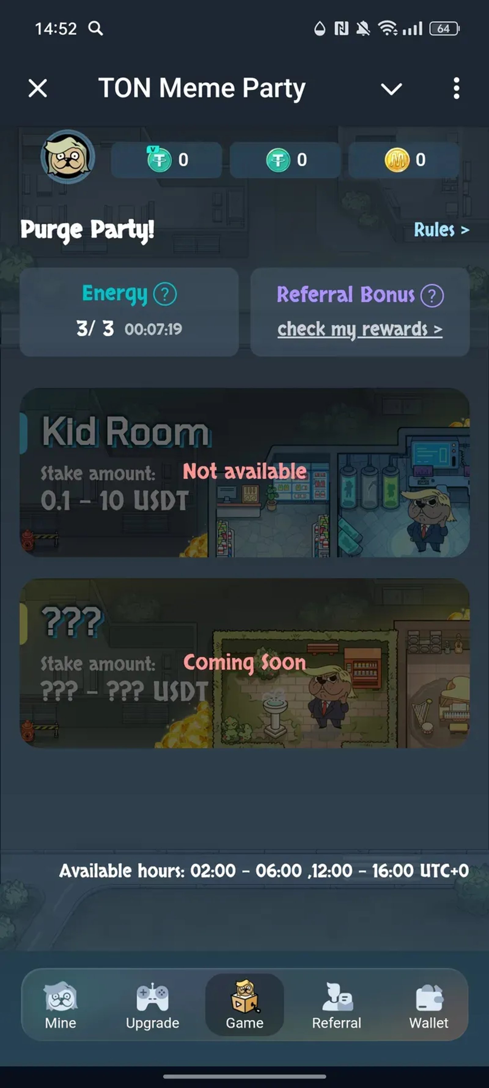 TON Meme Party в Телеграм — скриншот 3